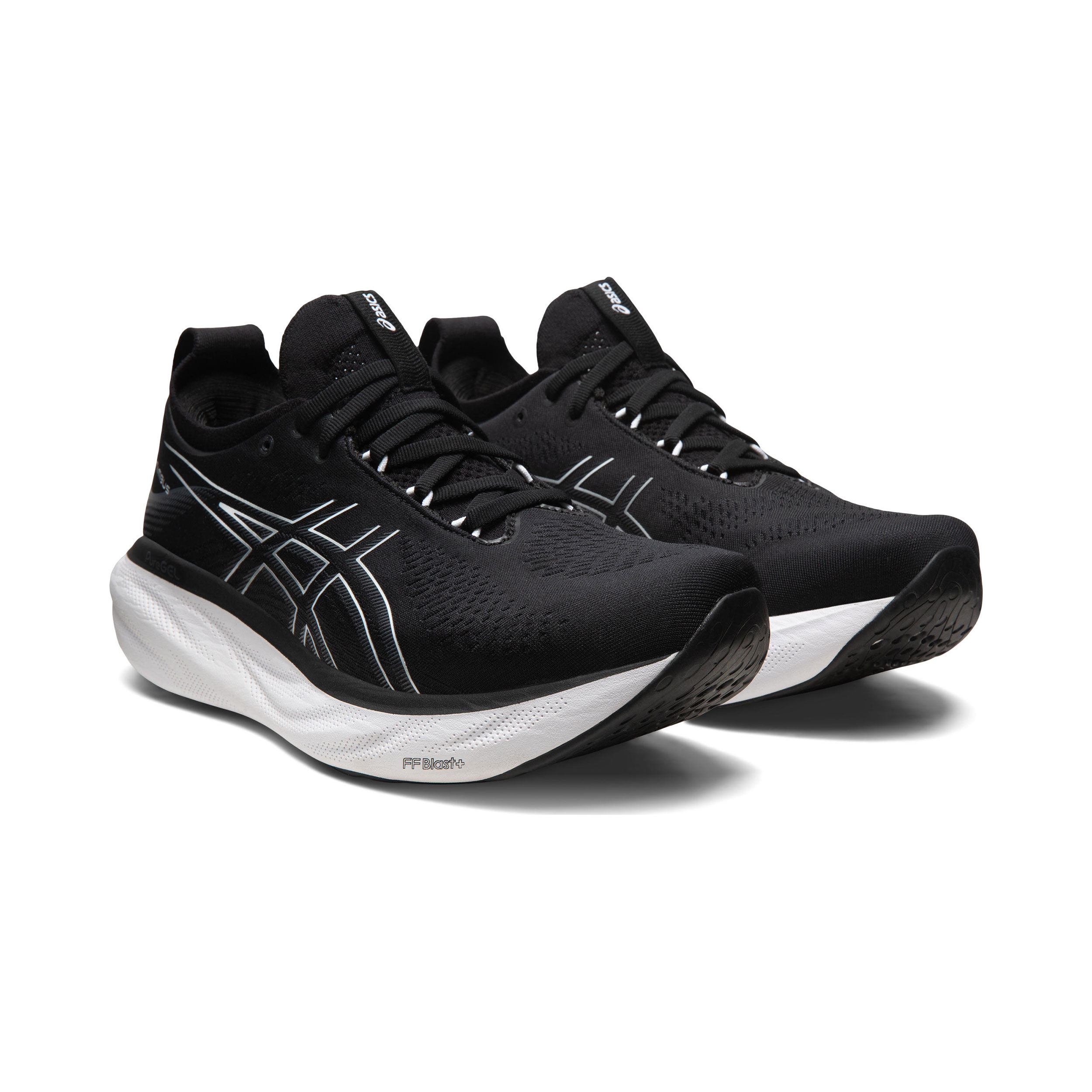 Buy ASICS Gel Nimbus 25 Neutral Running Shoe Men Black Grey
