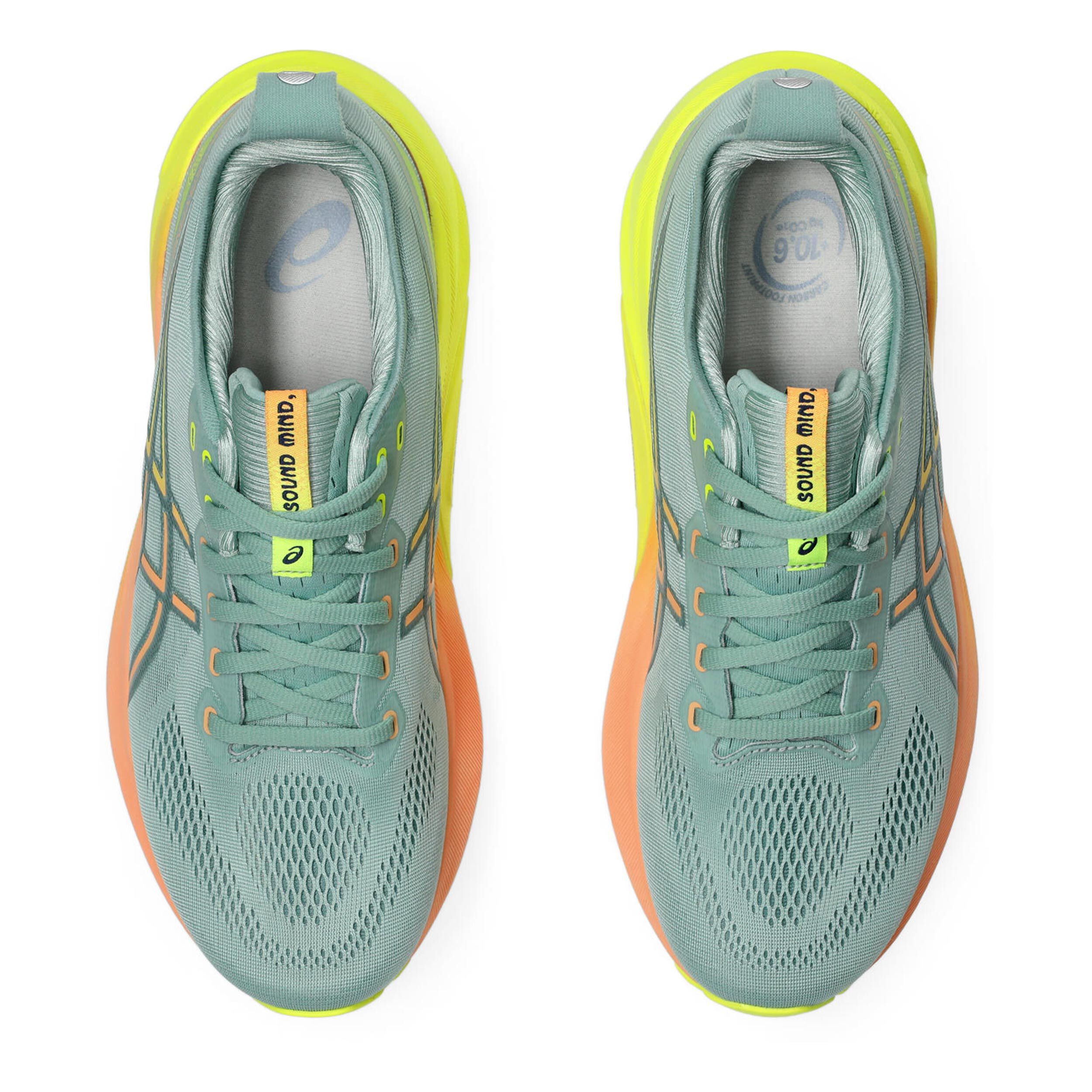 Buy ASICS Gel Kayano 31 Stability Running Shoe Men Green Orange online Running Point COM