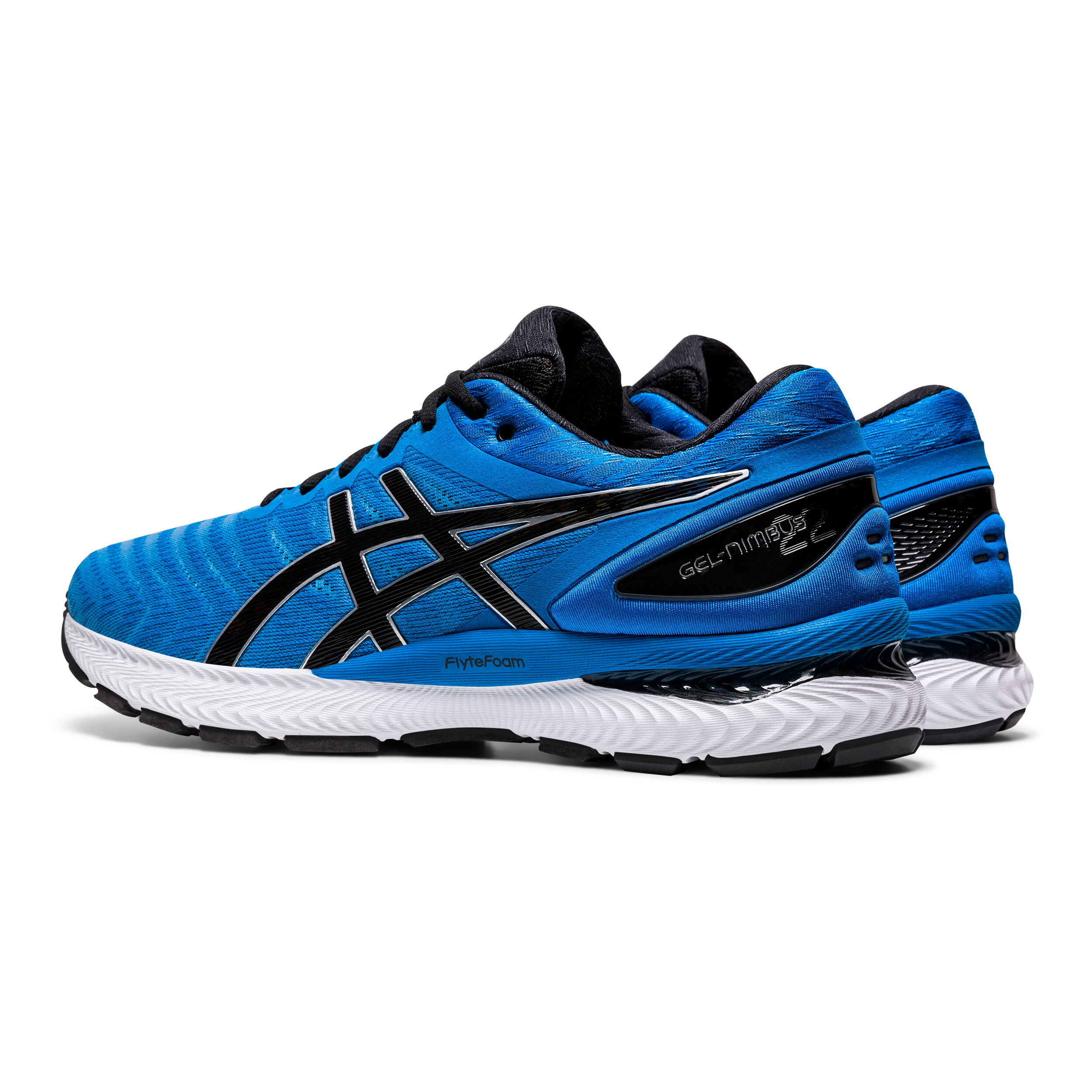 Buy ASICS Gel Nimbus 22 Neutral Running Shoe Men Blue Black online Running Point COM