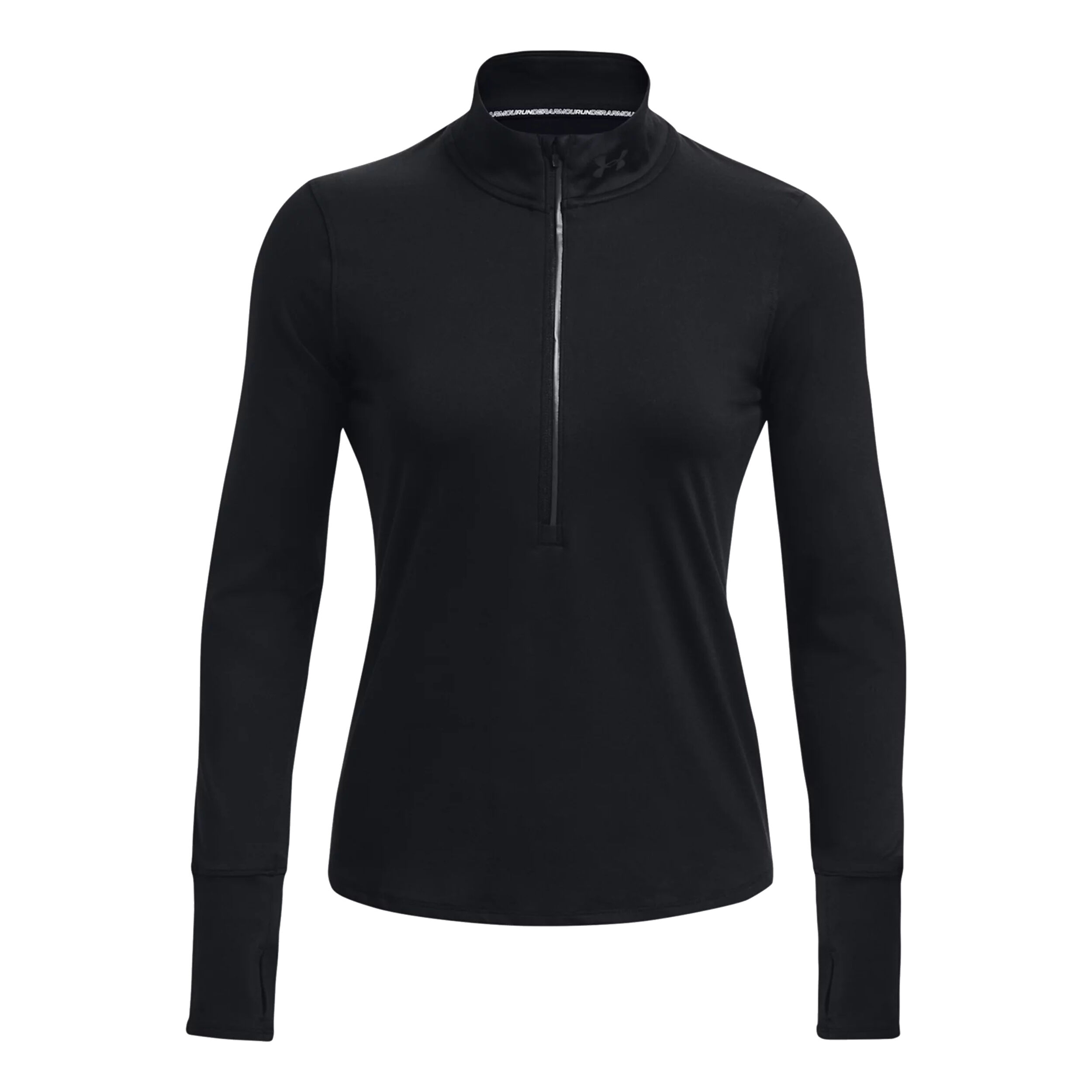 Half zip running top womens black outlet