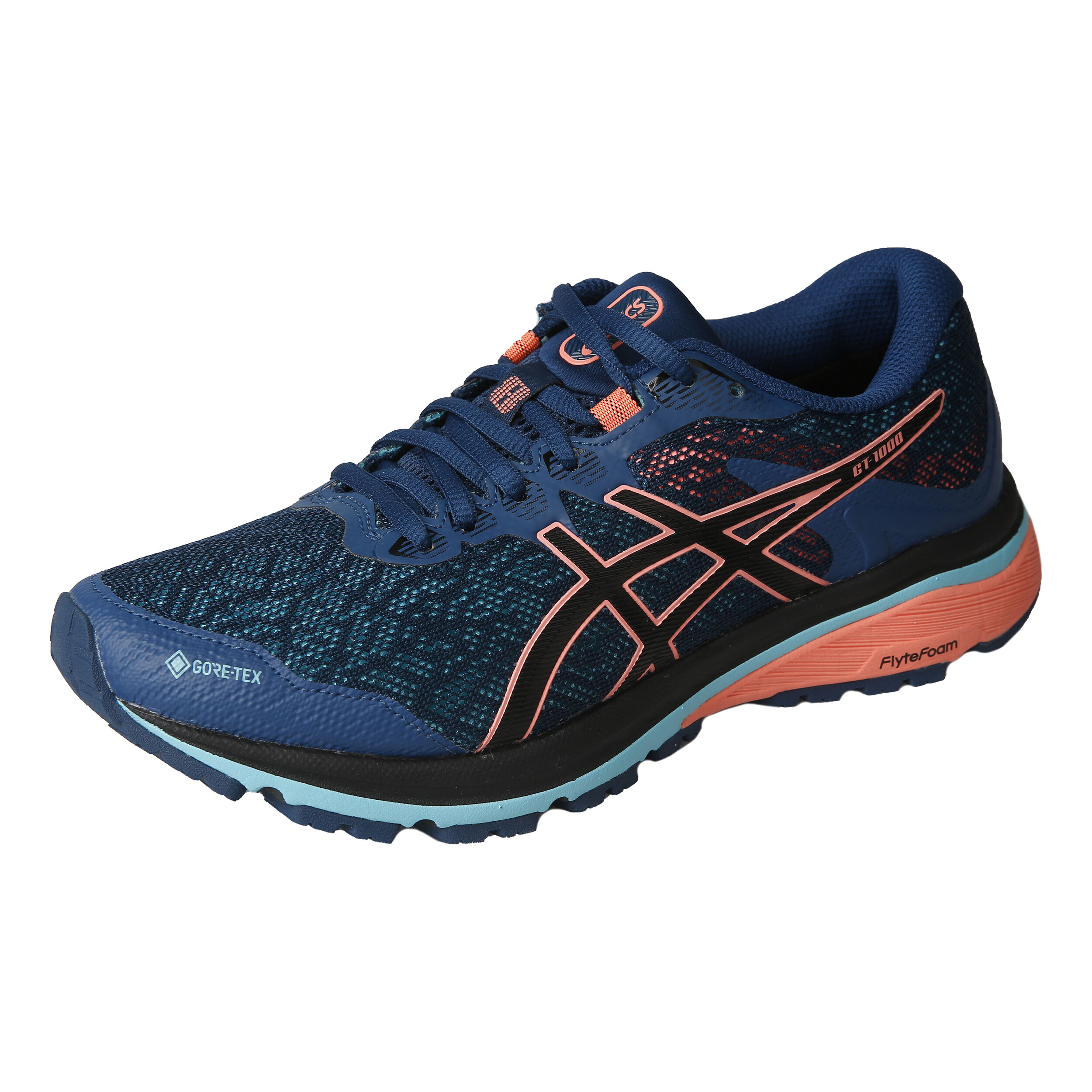 Asics gt-1000 8 gore-tex womens mako blue black outlet