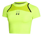 Under Armour Clothing Under Armour Run Anywhere Crop Running Shirt Women-Green,Black