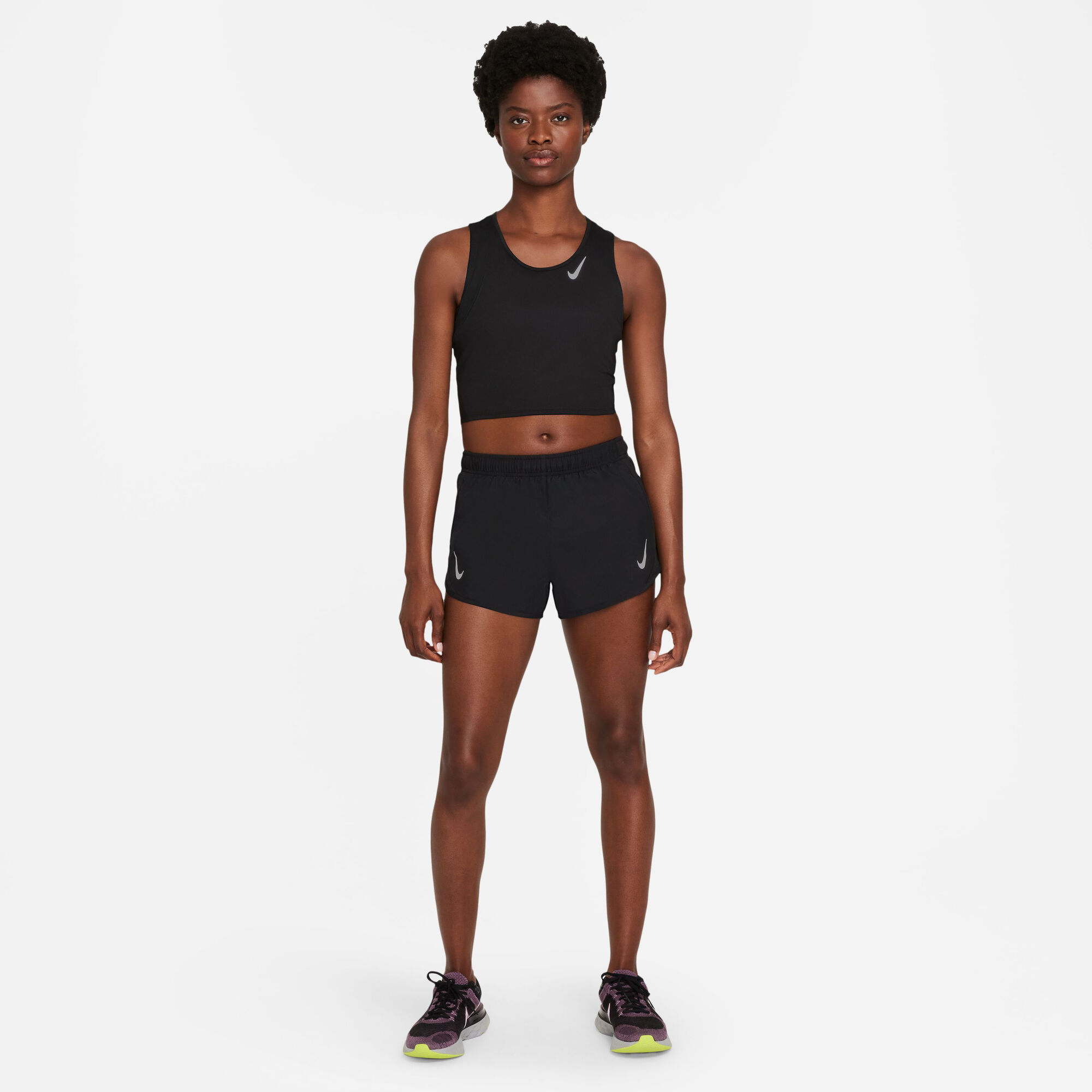 Nike Aero swift Women's Crop Running Singlet