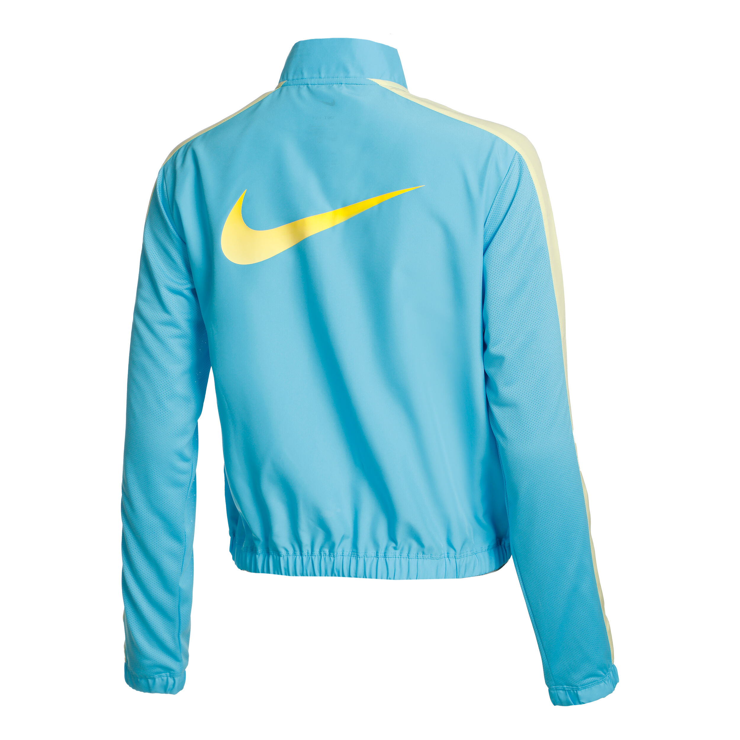 Yellow and clearance blue nike jacket