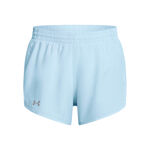 Under Armour Clothing Under Armour Fly By 3in Running Shorts Women-Blue