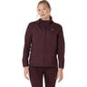 Road Running jacket Women-dark red