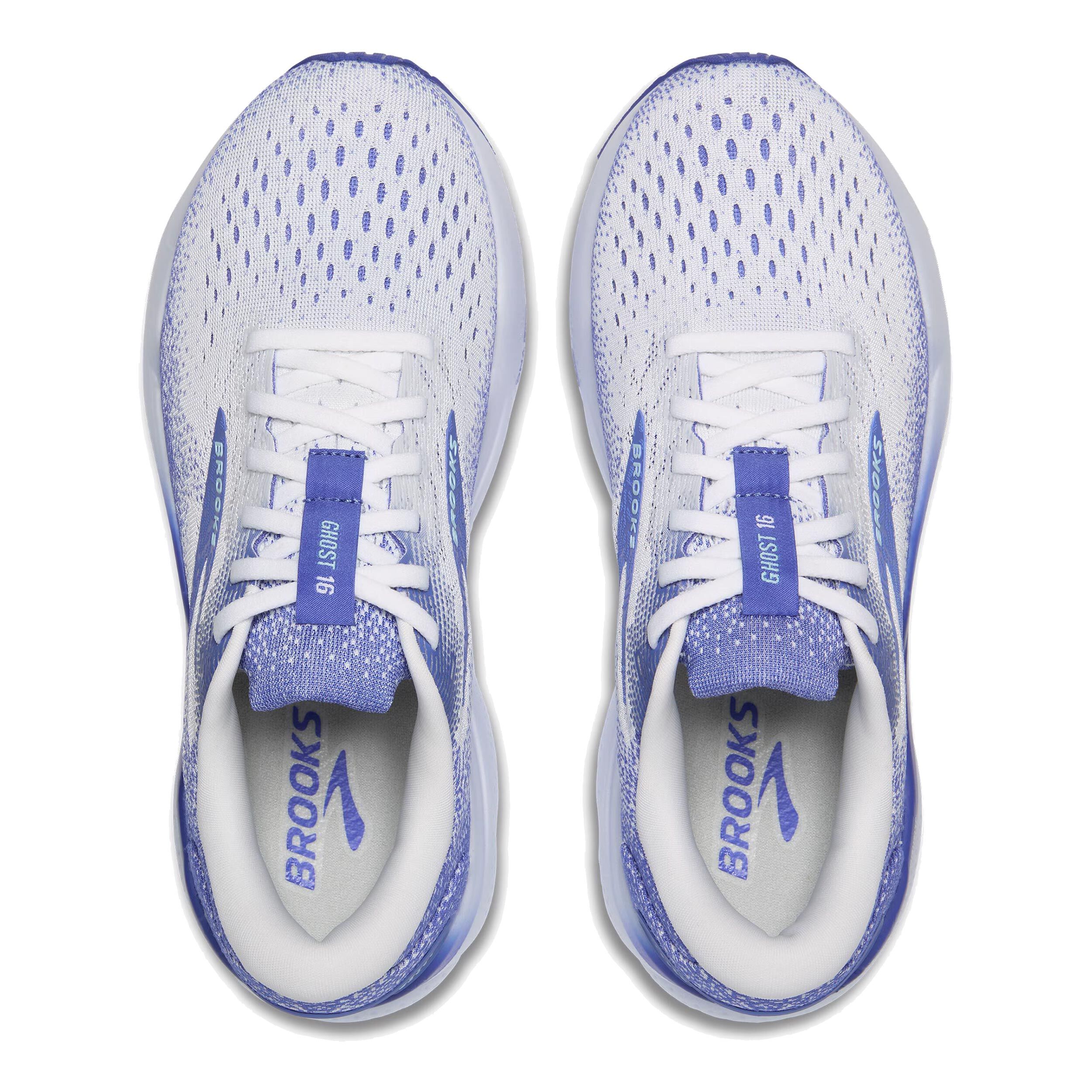 Buy Brooks Ghost 16 Neutral Running Shoe Women White, Blue