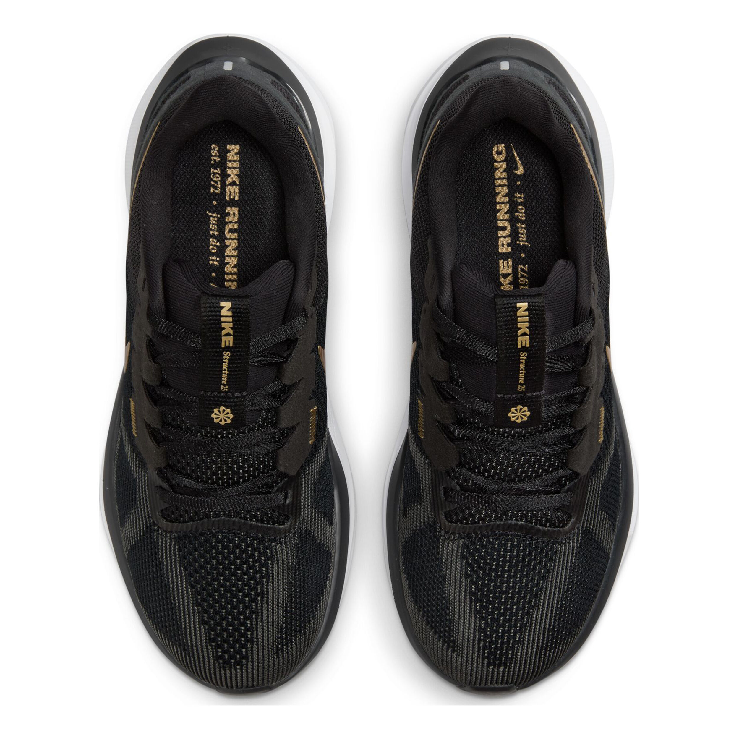 Buy Nike Structure 25 Stability Running Shoe Women Black Gold online Running Point COM