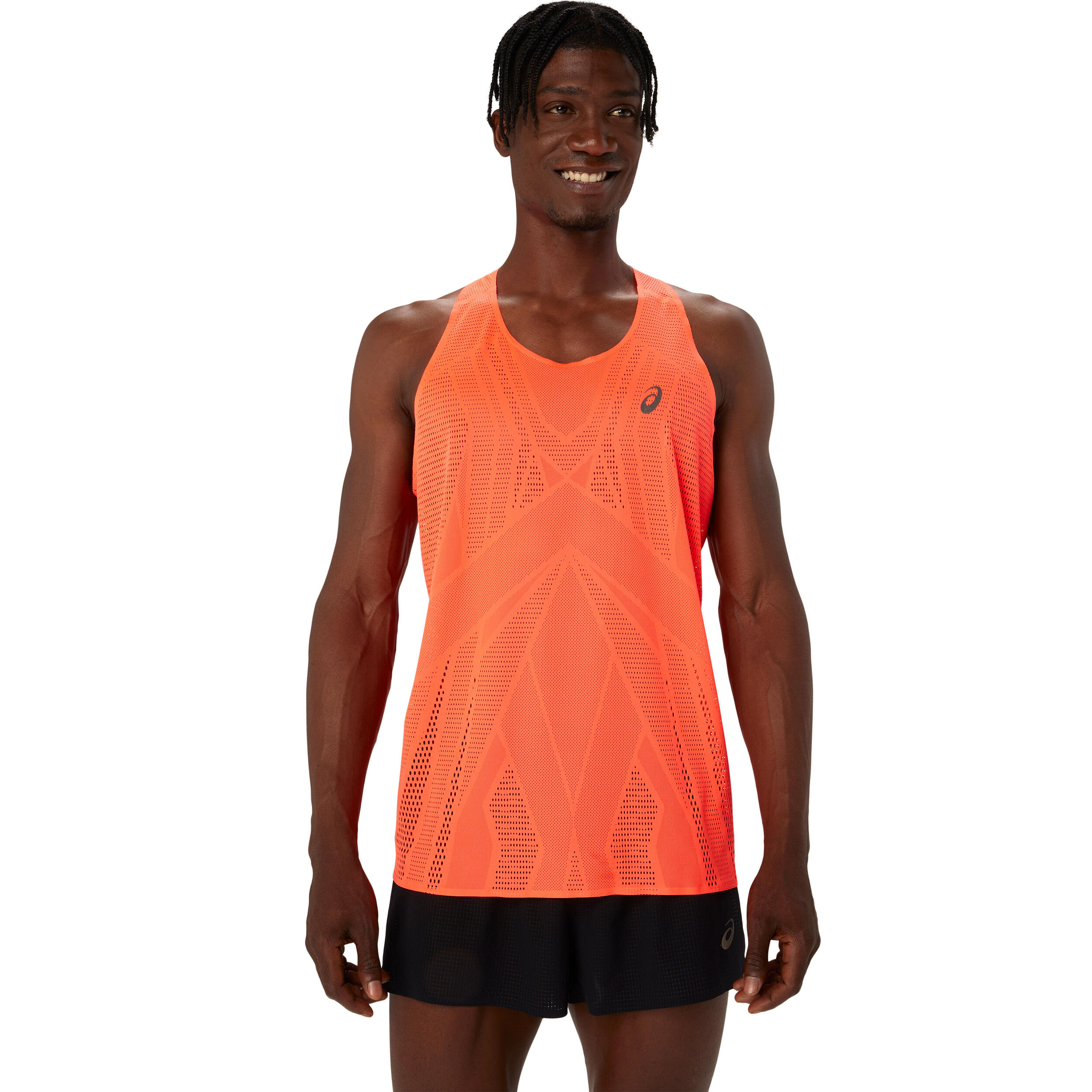 Buy ASICS Metarun Tank Top Men Orange online | Running Point COM