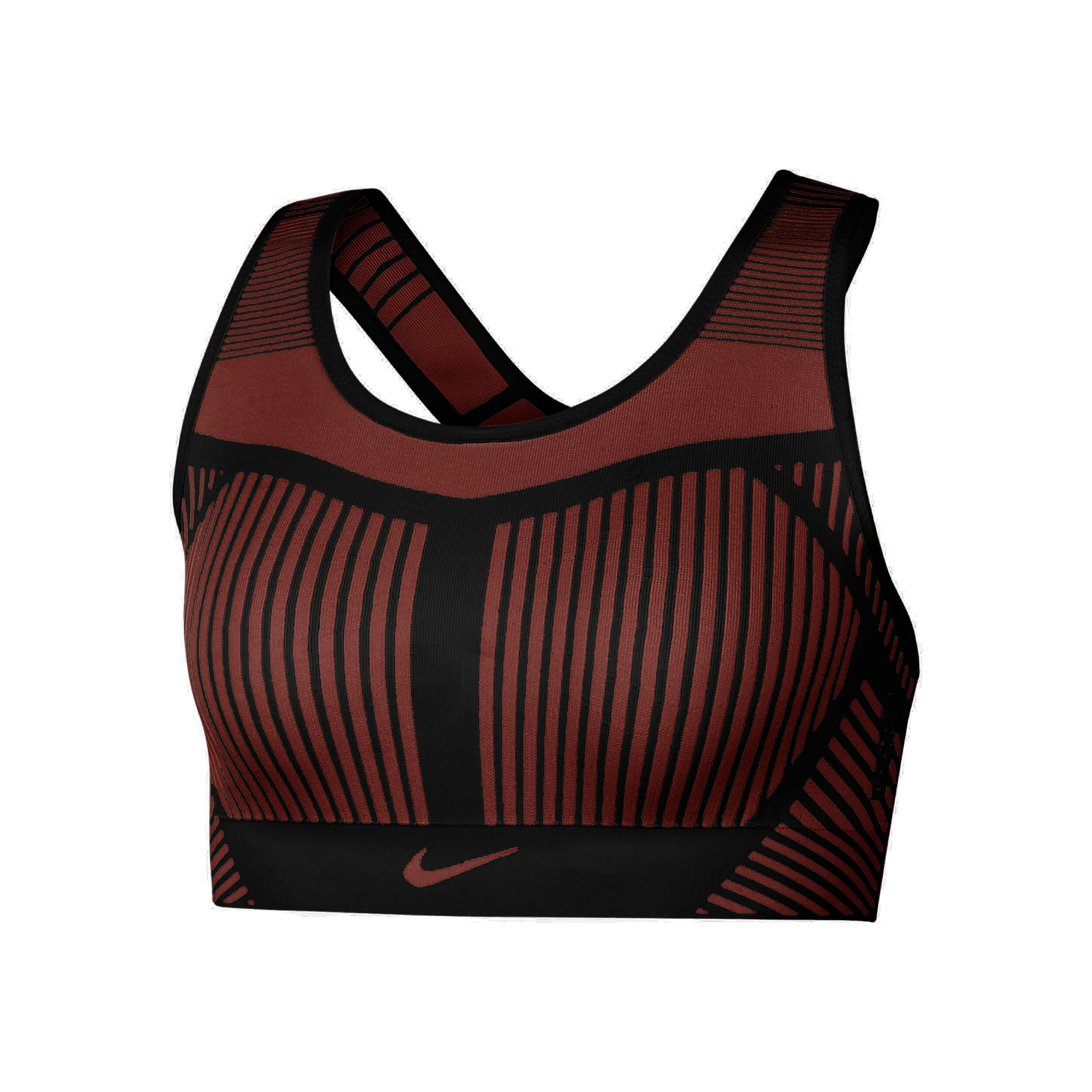 Buy Nike Fenom Flyknit High Support Sports Bras Women Dark Red Black online Running Point COM