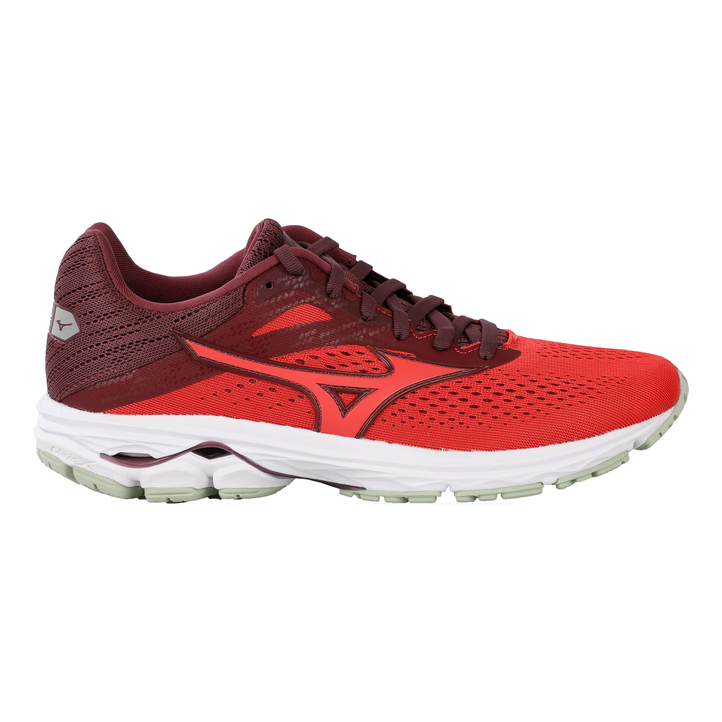 Buy Mizuno Wave Rider 23 Neutral Running Shoe Women Red Dark Red in size 42 online Running Point COM