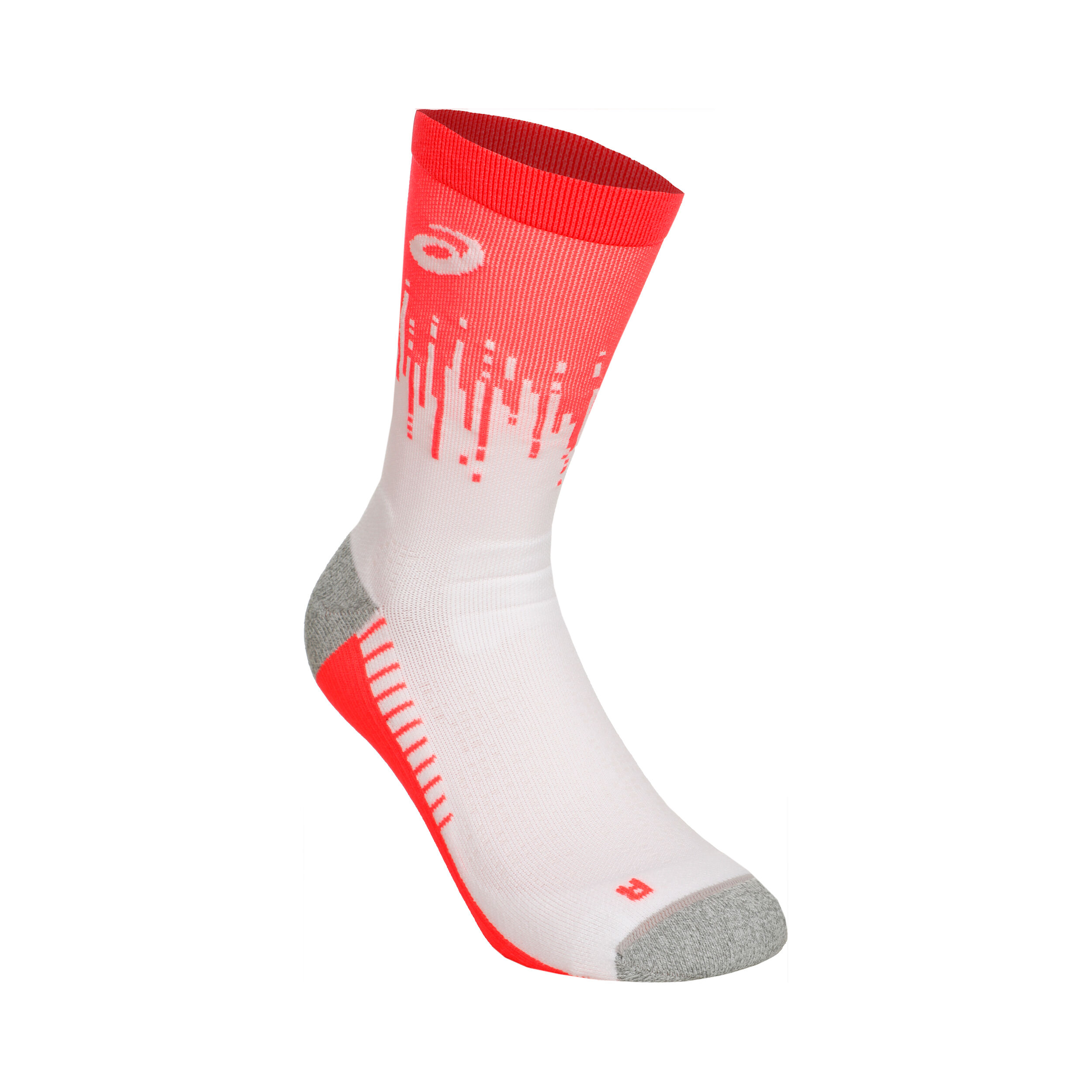 Buy ASICS Pixel Performance Crew Running Socks White Orange online Running Point COM