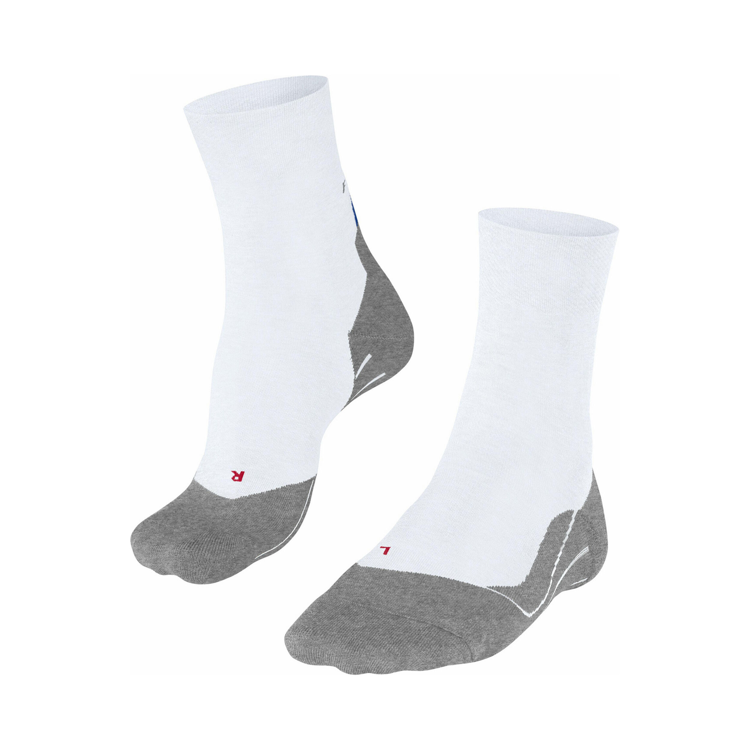 Size 31-34 Light Grey Falke Kids RU4 Running Socks 