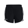 Fly By Elite 5in Shorts Women-Black,White