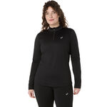 ASICS Clothing ASICS Core Winter 1/2 Zip Running Shirt Women-Black
