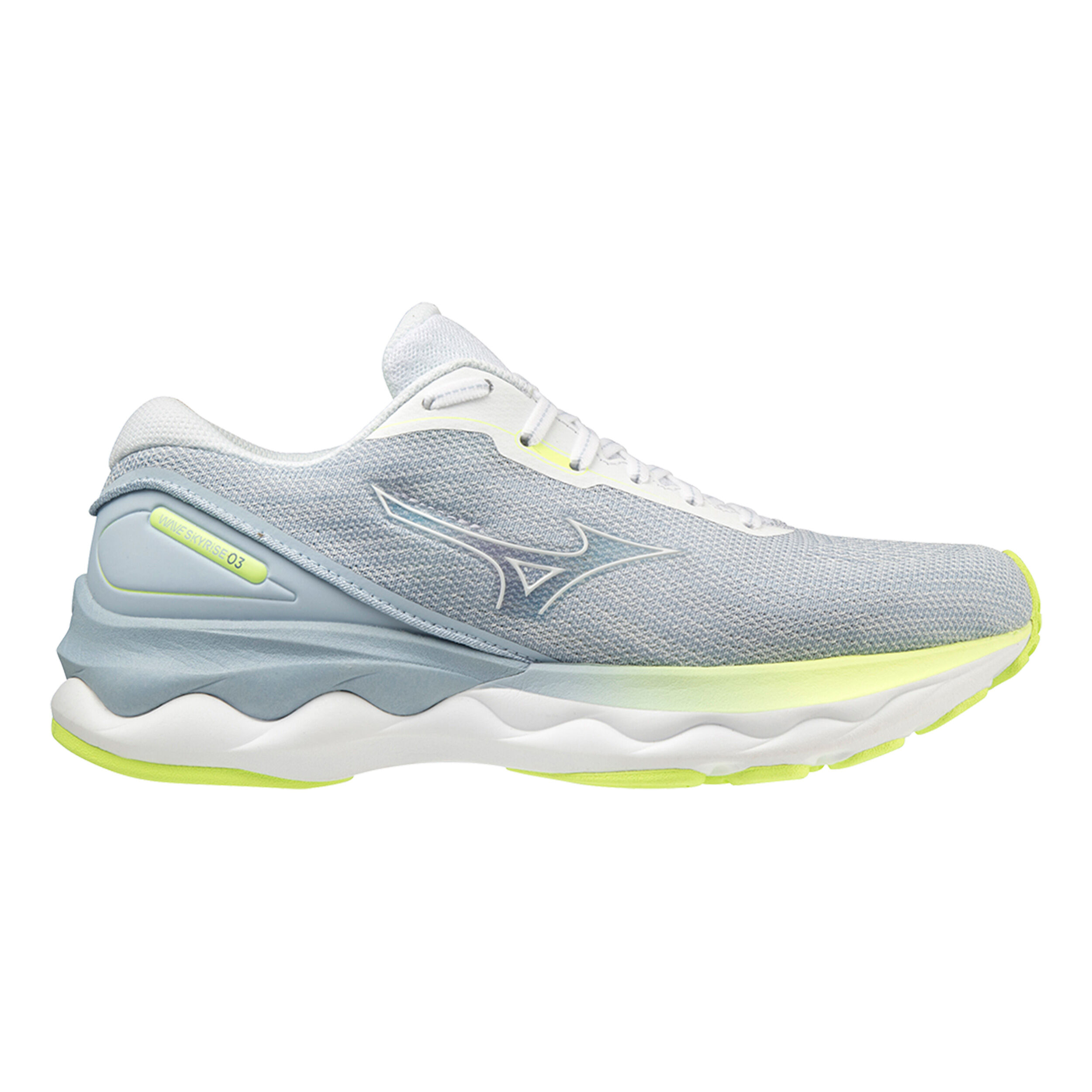 Buy Mizuno Wave Skyrise 3 Neutral Running Shoe Women Grey Blue