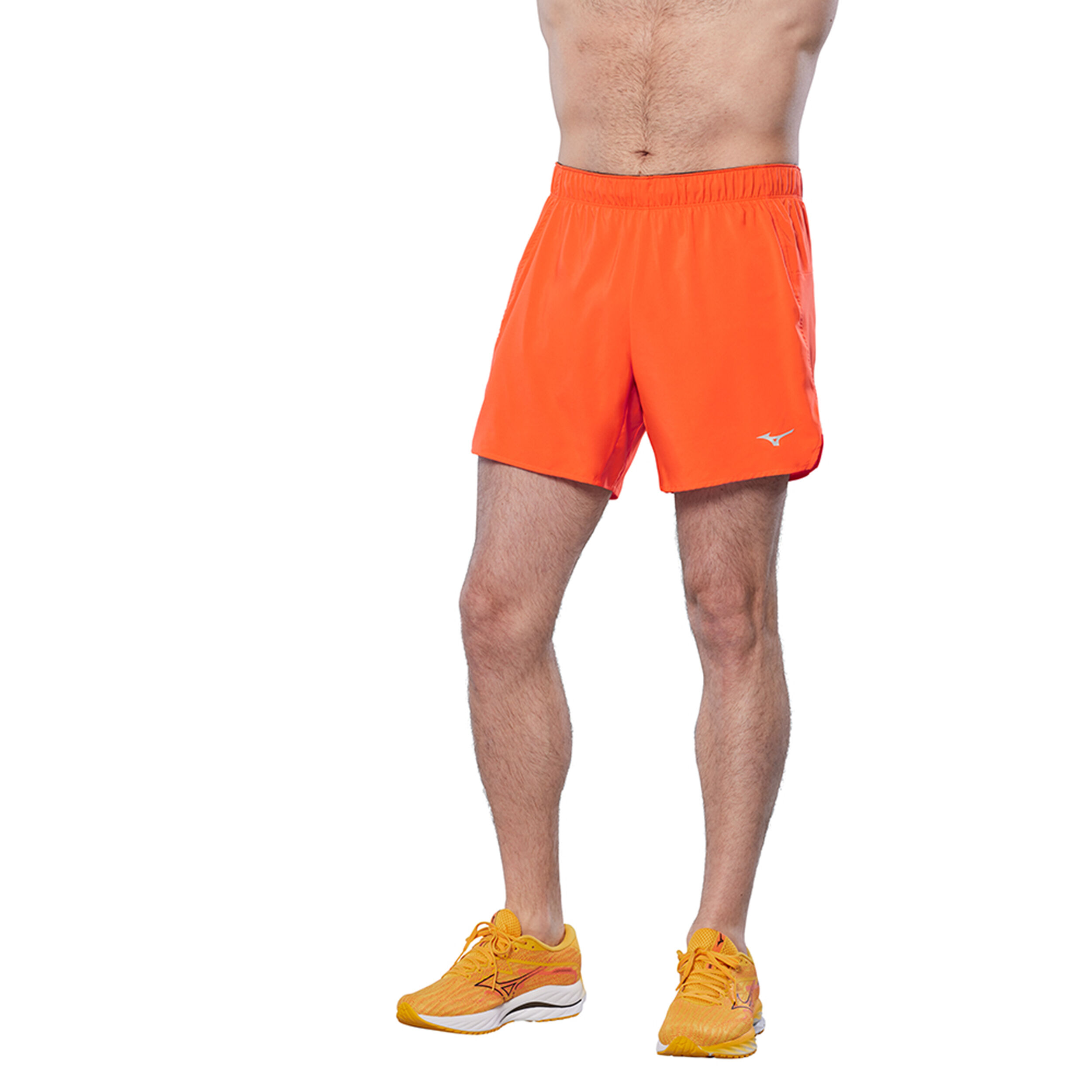 Buy Mizuno Core 5.5 2in1 Running Shorts Men Orange online Running Point COM