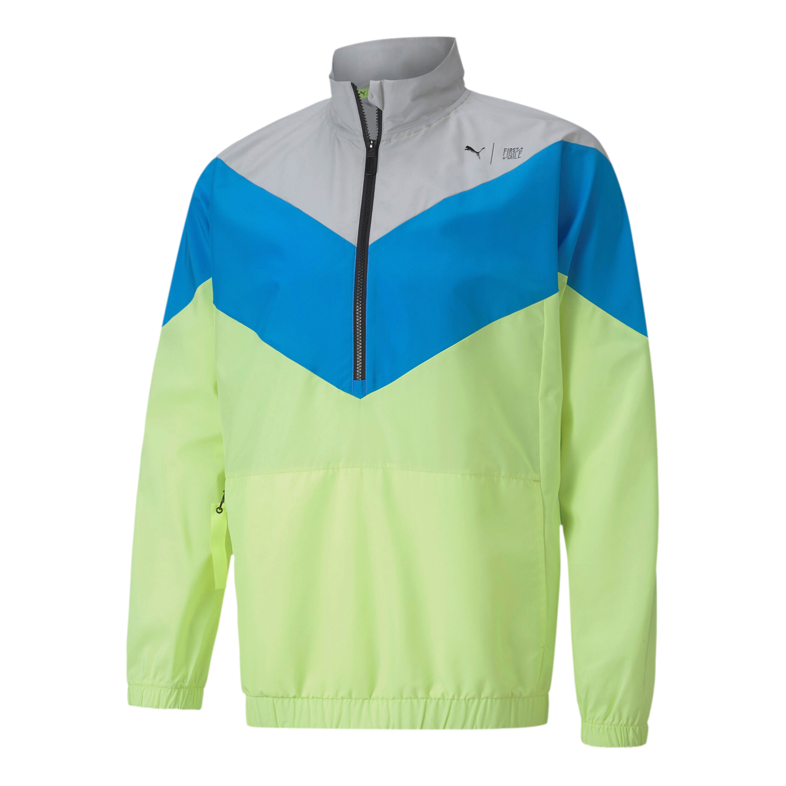 Puma neon green jacket clearance