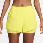 Nike Clothing Nike Swift 2in1 Short Running shorts Women-lemon, silver