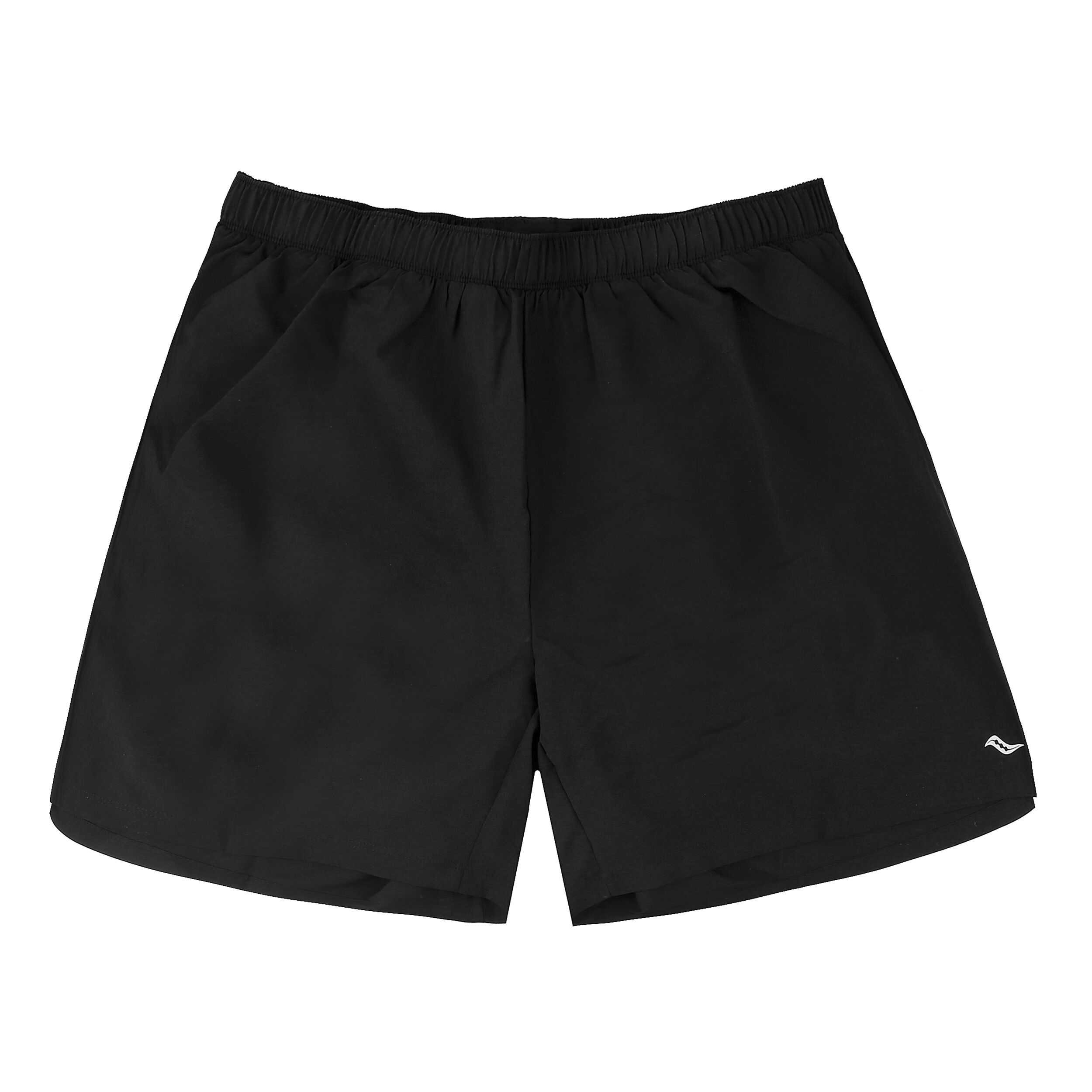 Buy Saucony Throttle 5 Woven Shorts Men Black Silver online Running Point COM