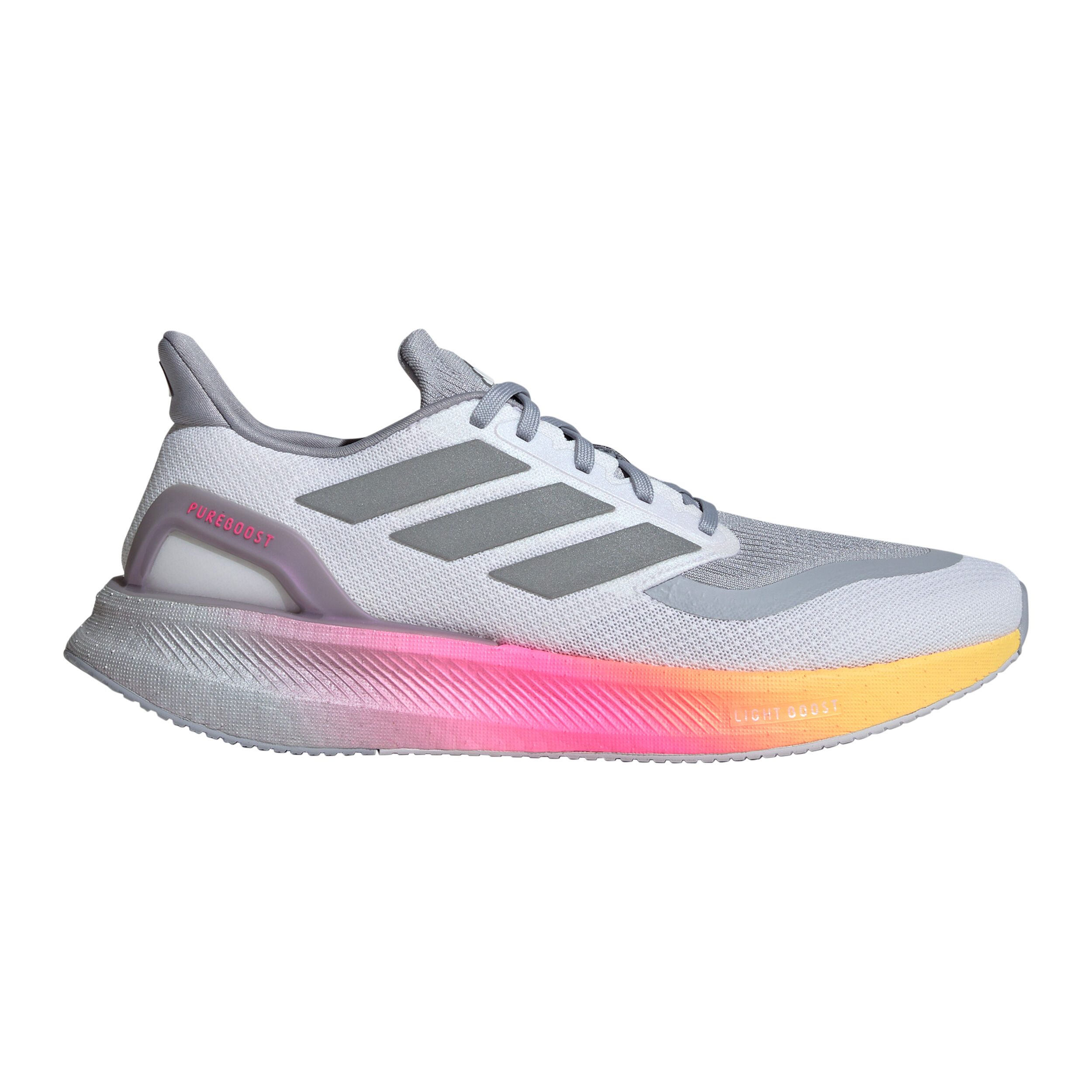 Buy adidas Pureboost 5 Neutral Running Shoe Men White Grey in size 44 online Running Point COM