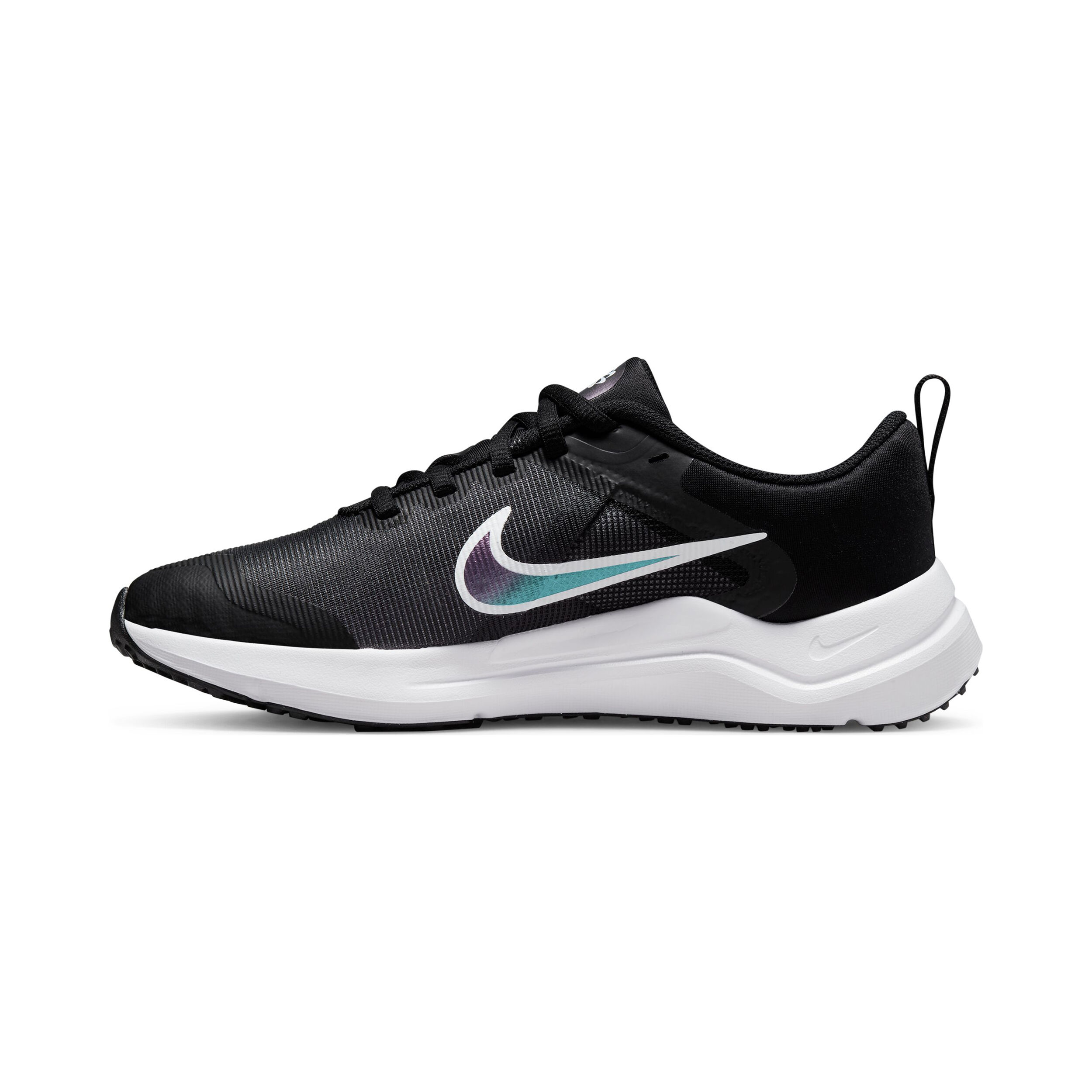 Buy Nike Downshifter 12 Neutral Running Shoe Kids Black White online Running Point COM