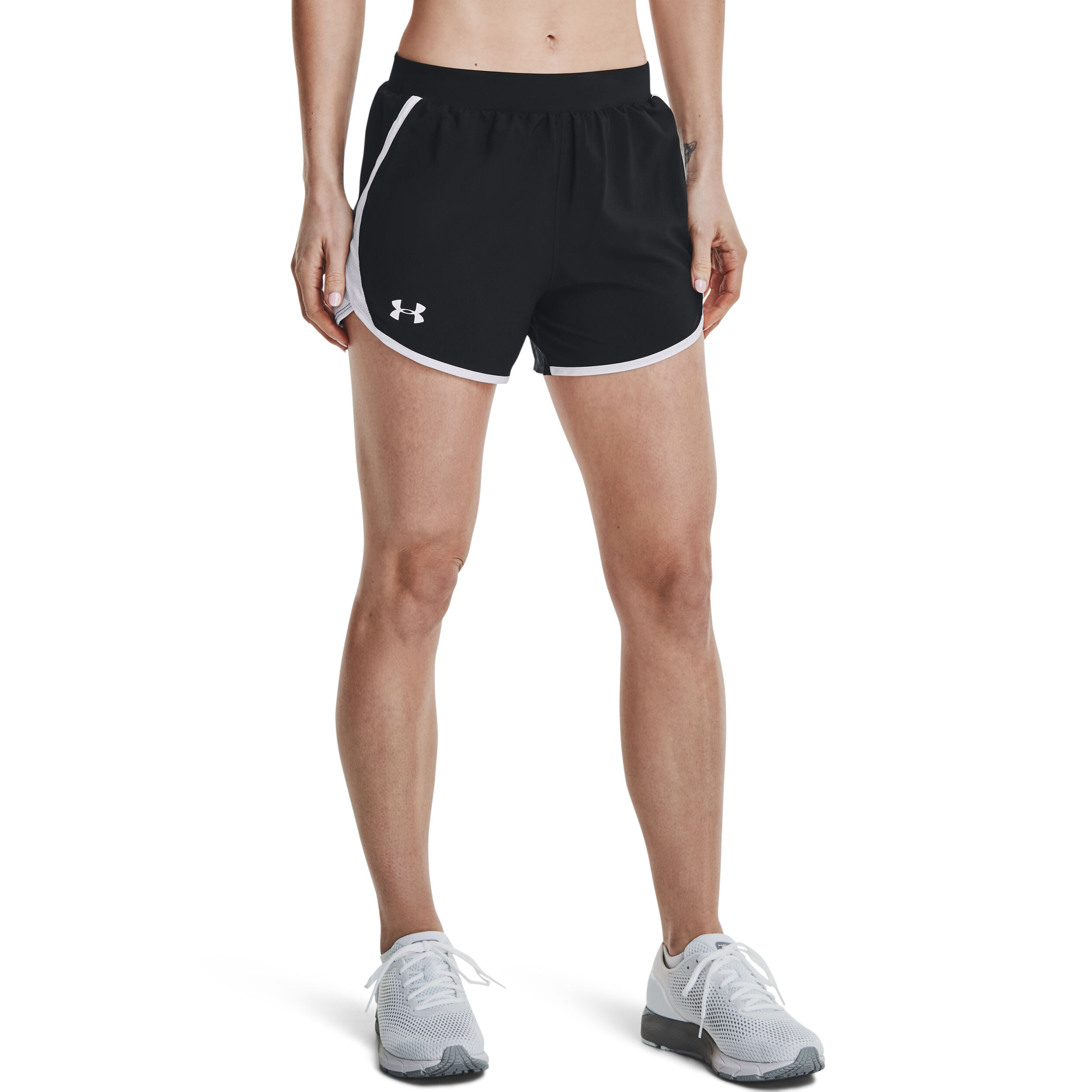 Fly By 2.0 Shorts Women Black Silver