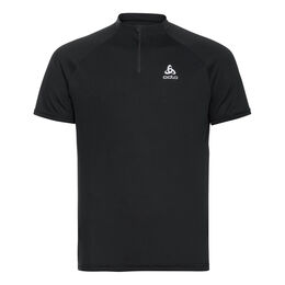 T-Shirt Crew Neck Shortsleeve Half-Zip Essential