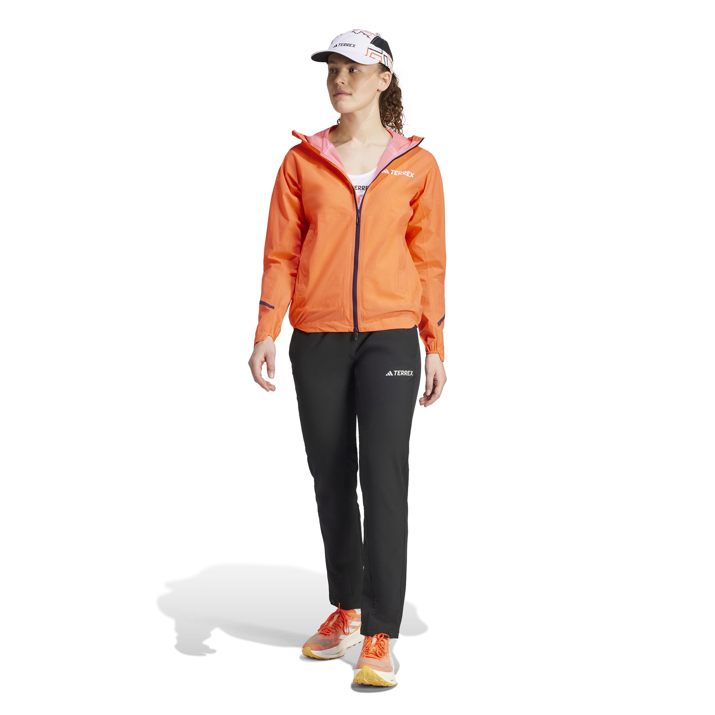 Buy adidas Terrex XPR Light Rain Running Jacket Women Orange online Running Point COM