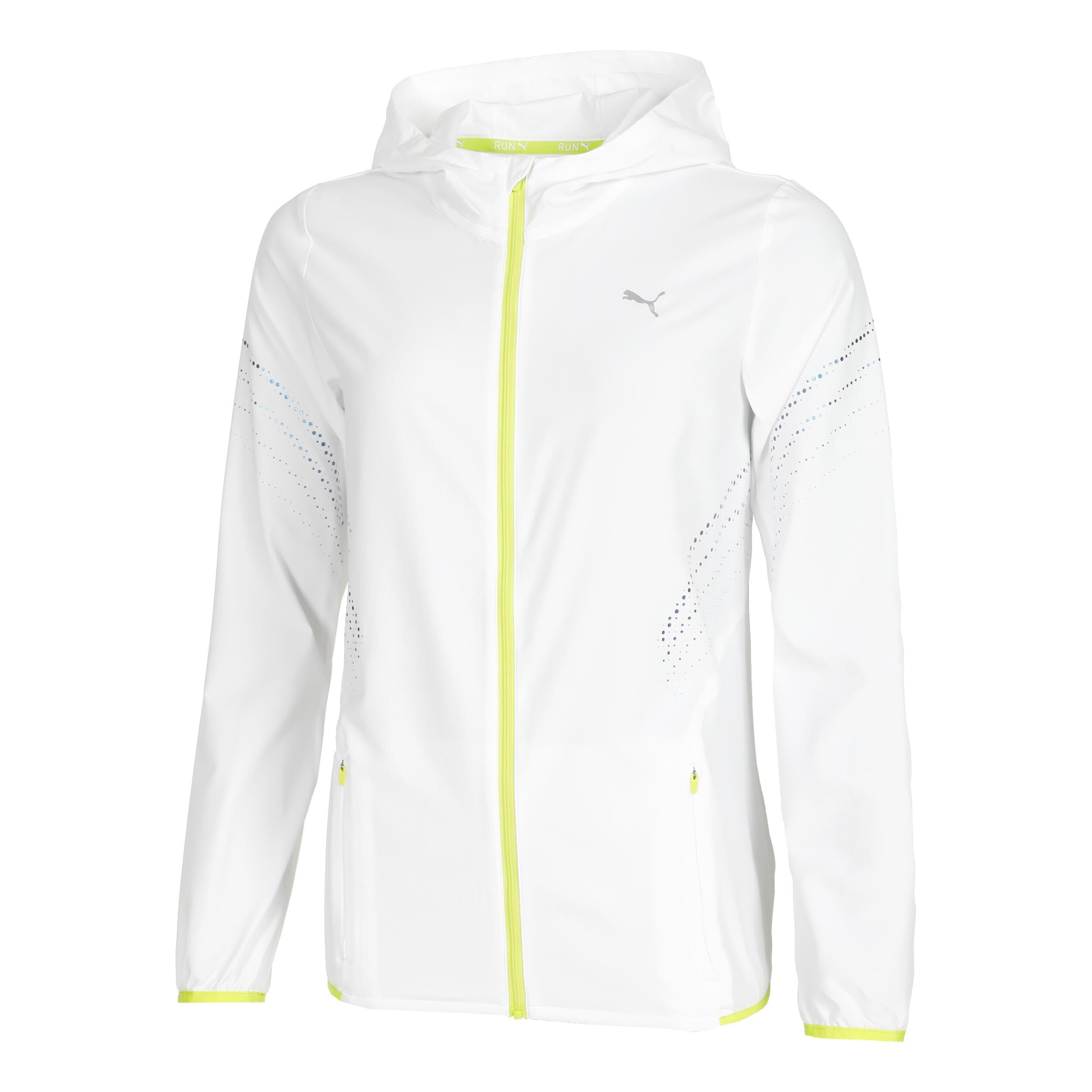 Puma jacket white top
