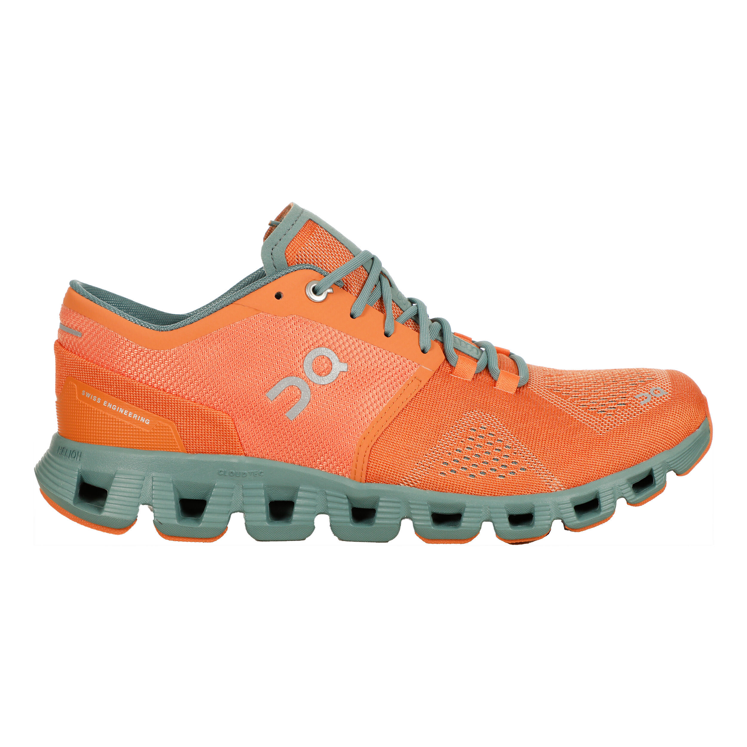 Buy On Cloud X Neutral Running Shoe Men Orange Green online Running Point COM