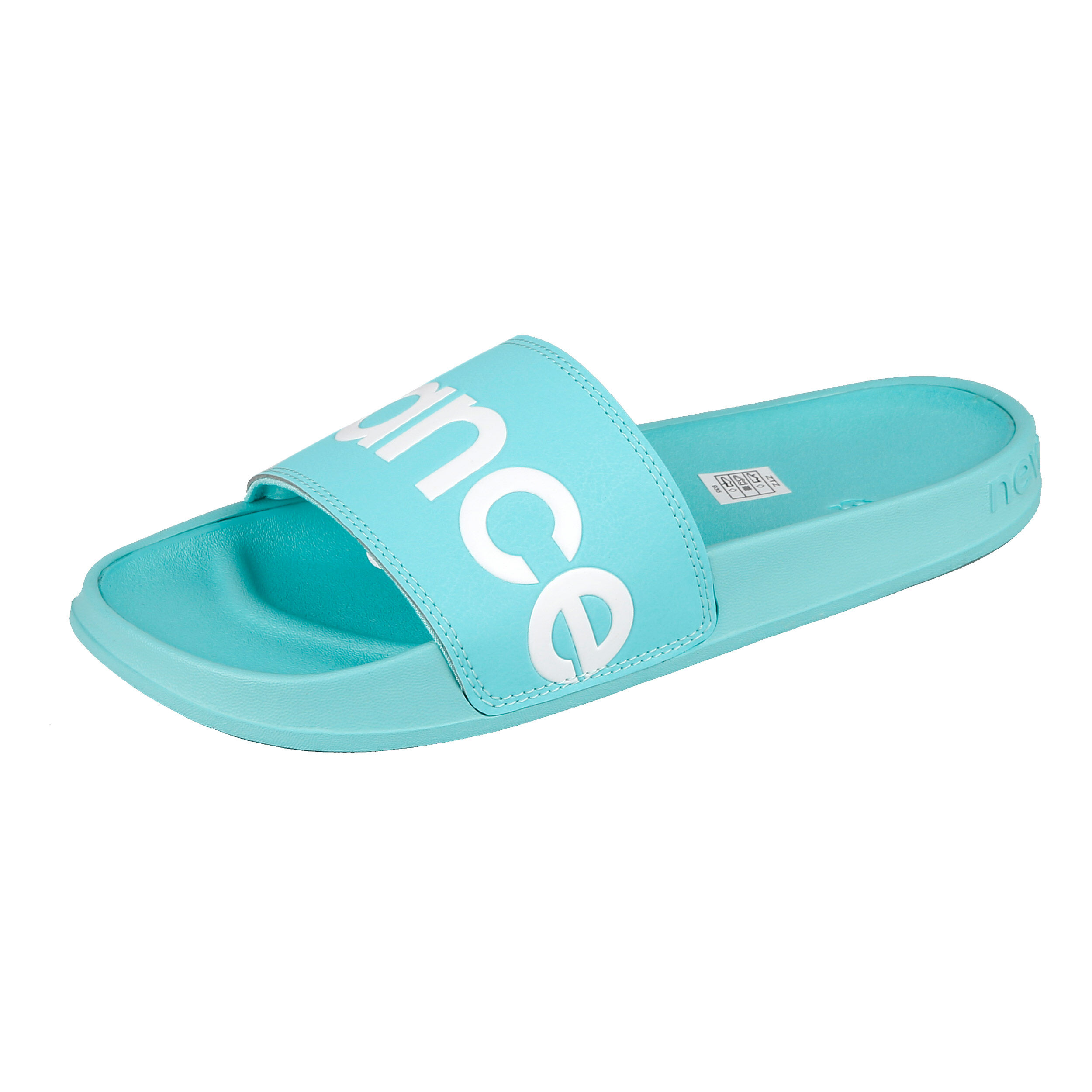 Turquoise slippers top