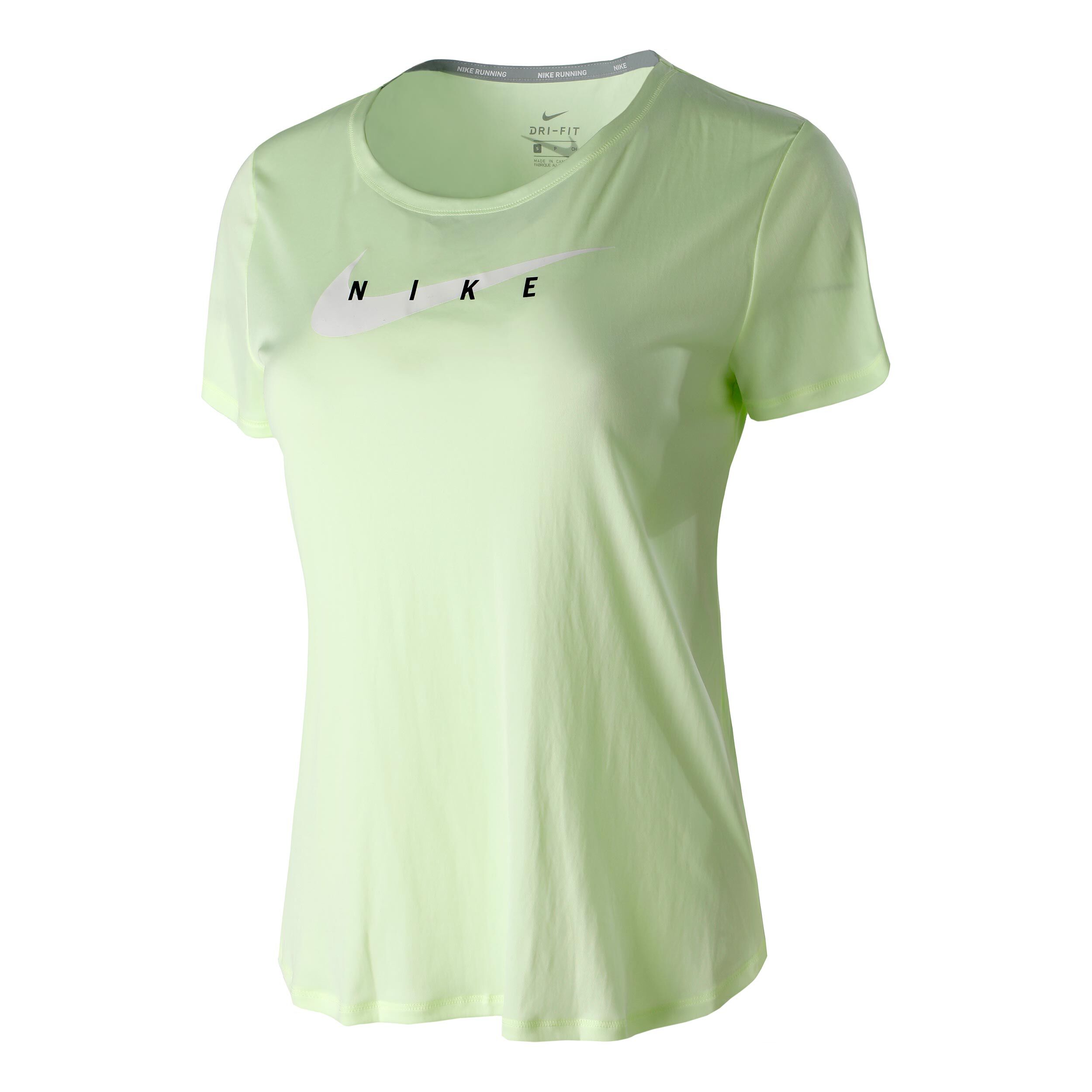 Buy Nike Swoosh Run T Shirt Women Green White online Running Point COM
