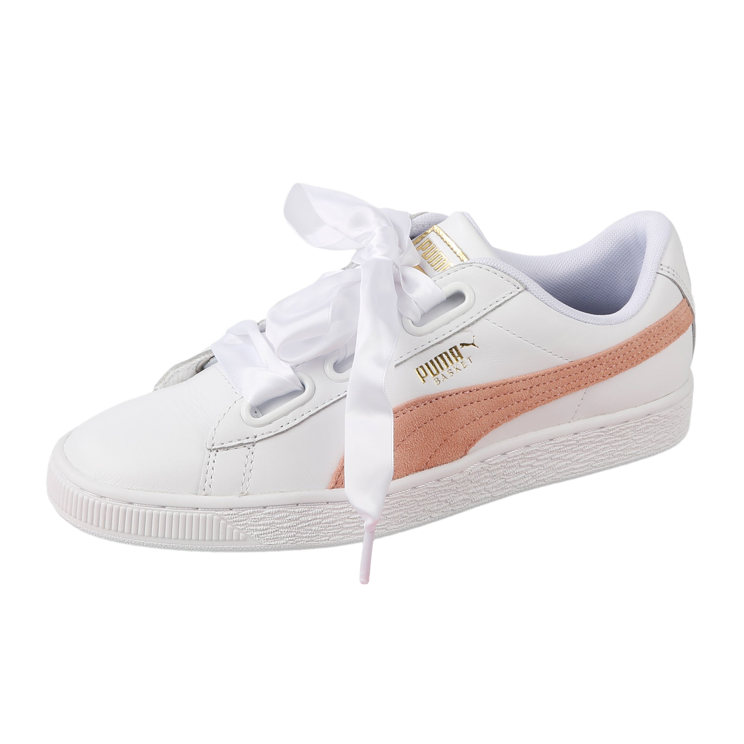 Buy Puma Basket Heart Sneakers Women White Coral online Running Point COM