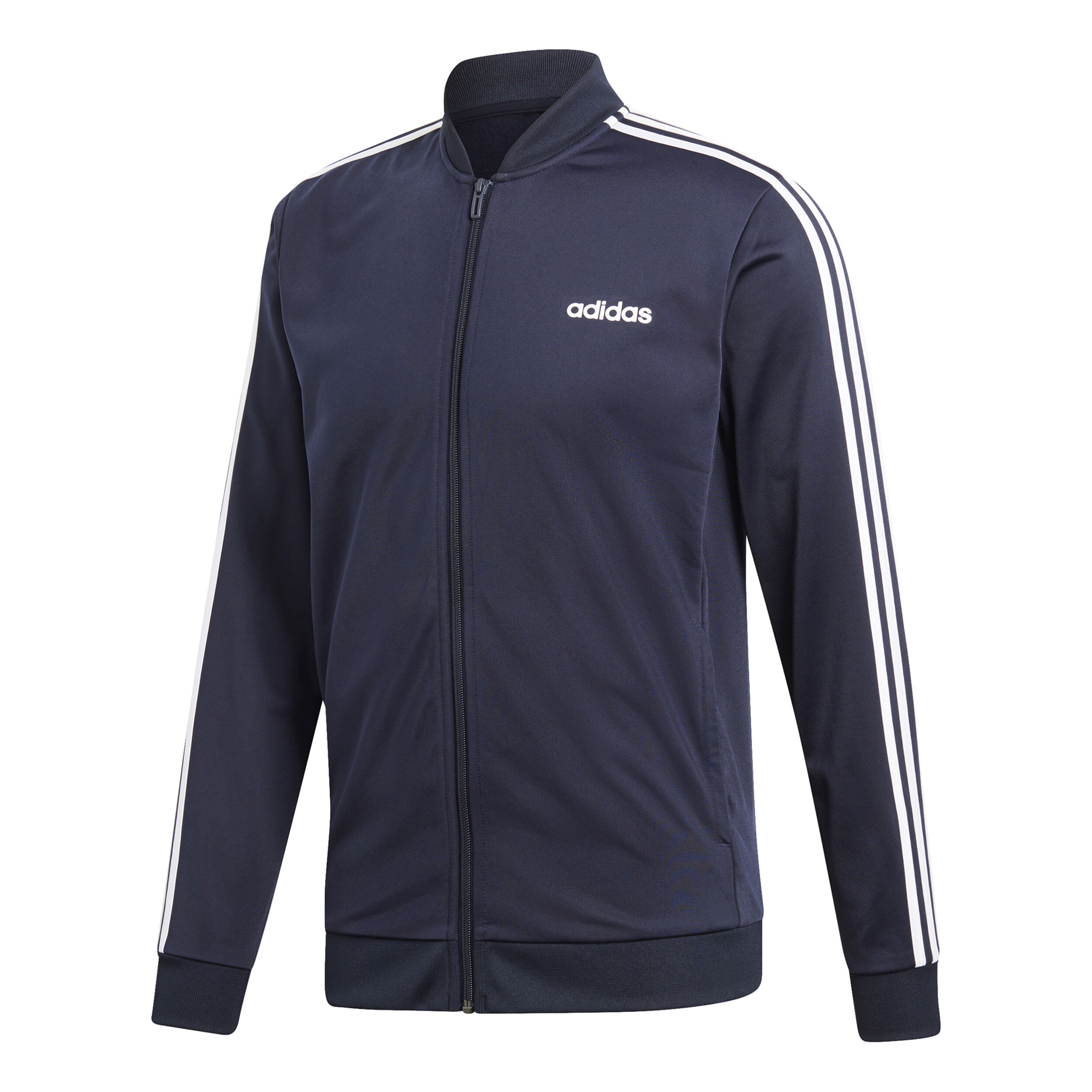Buy adidas Back To Basic 3 Stripes Tracksuit Men Dark Blue White online Running Point COM