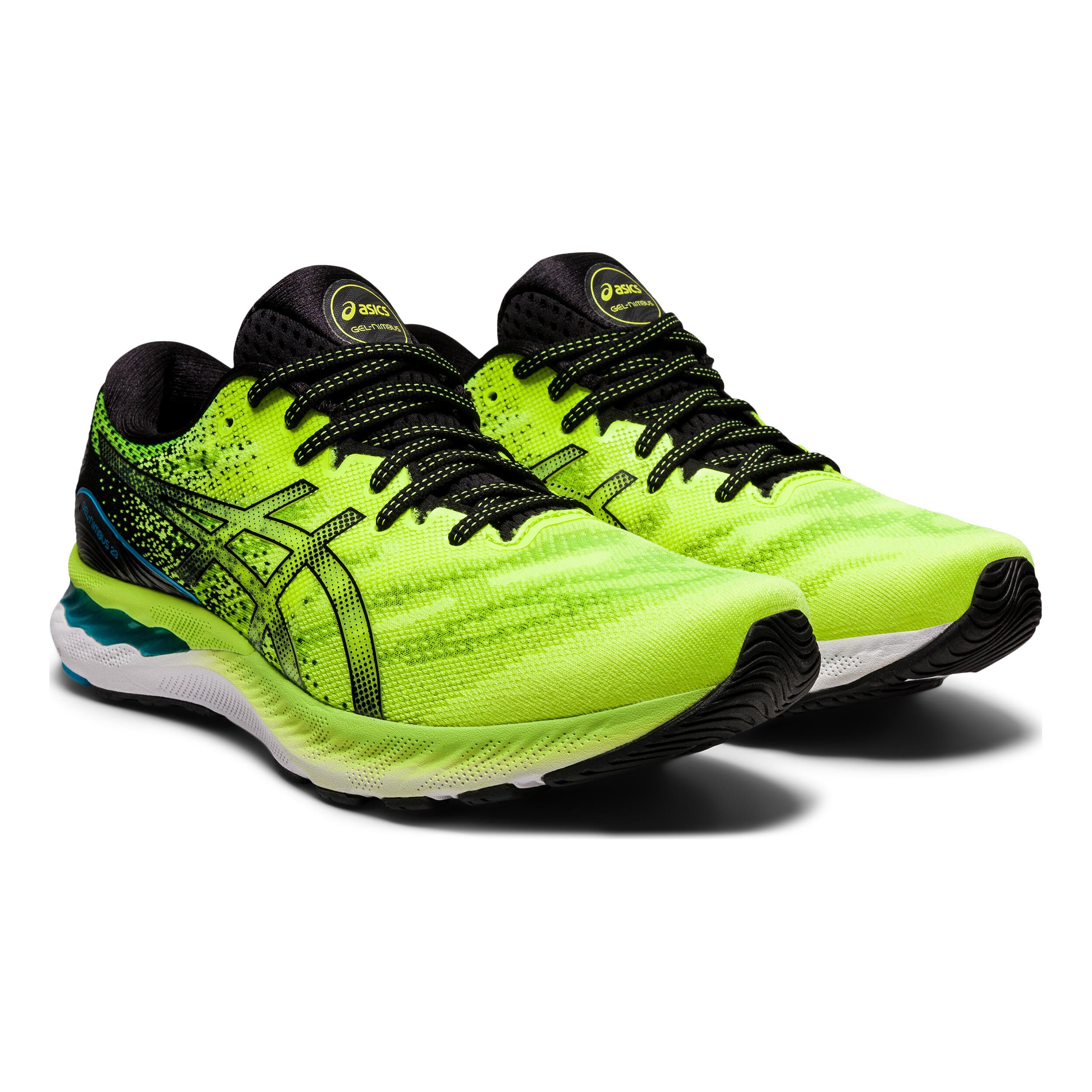 Buy ASICS Gel Nimbus 23 Neutral Running Shoe Men Neon Yellow Black online Running Point COM