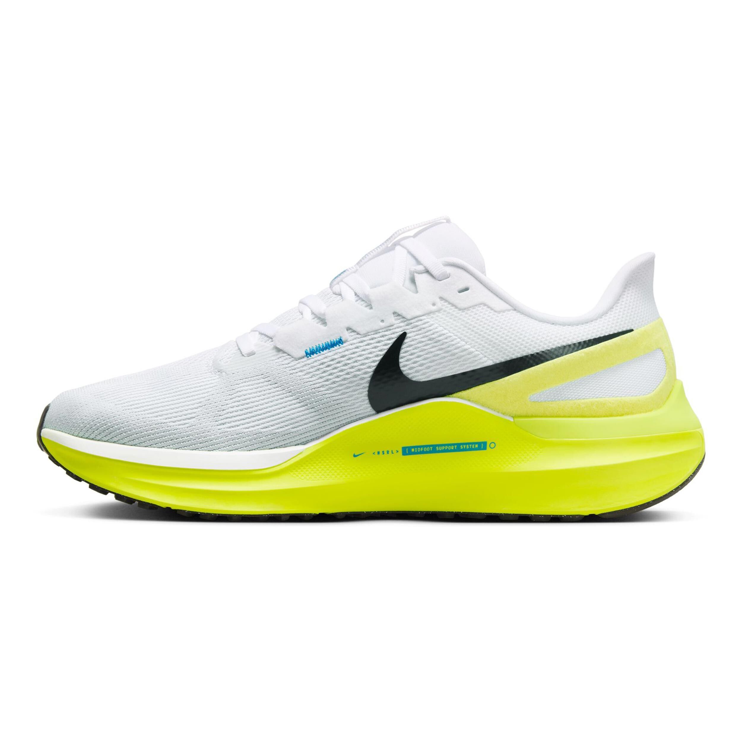 Buy Nike Structure 25 Stability Running Shoe Men White Neon Yellow online Running Point COM