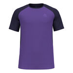 Odlo Clothing Odlo X-Alp Trail Running shirt Men-violet, black