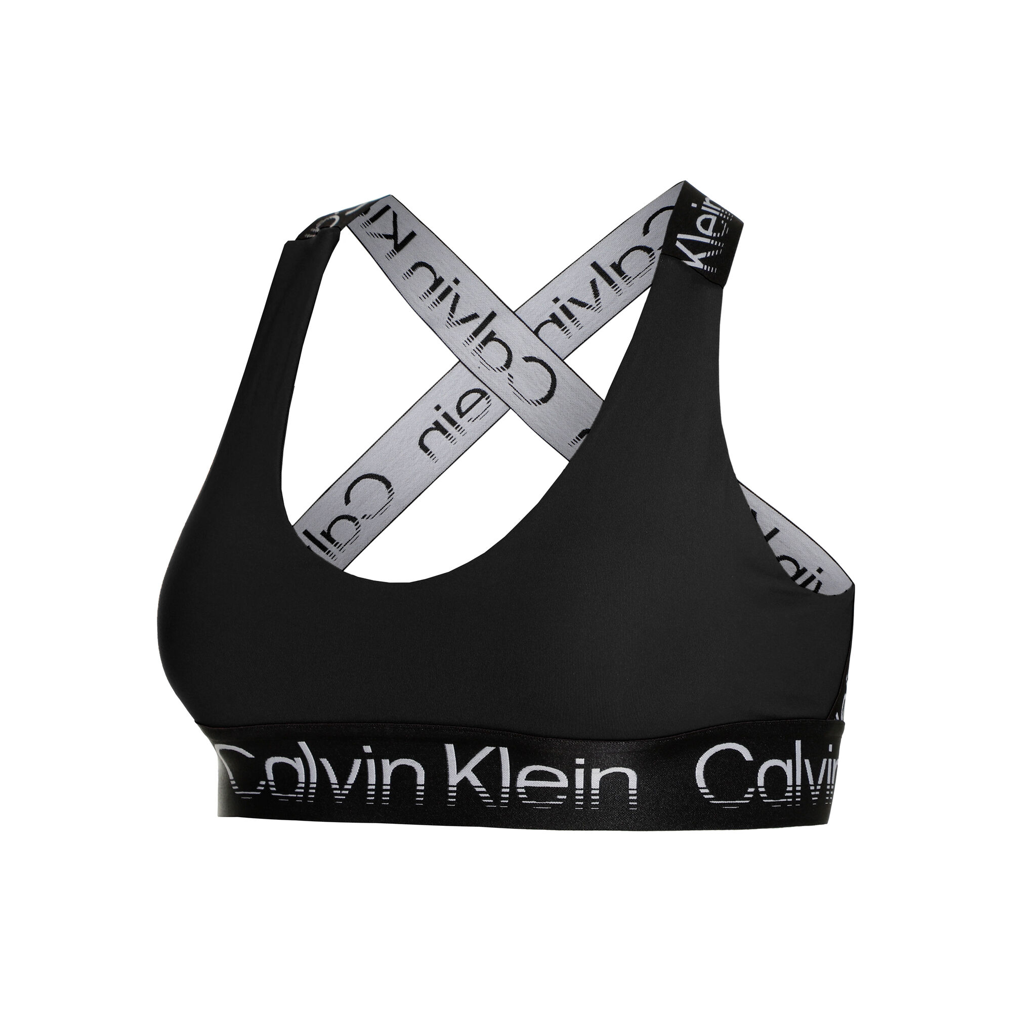 buy Calvin Klein Medium Support Sports Bras Women - Black online | Running  Point
