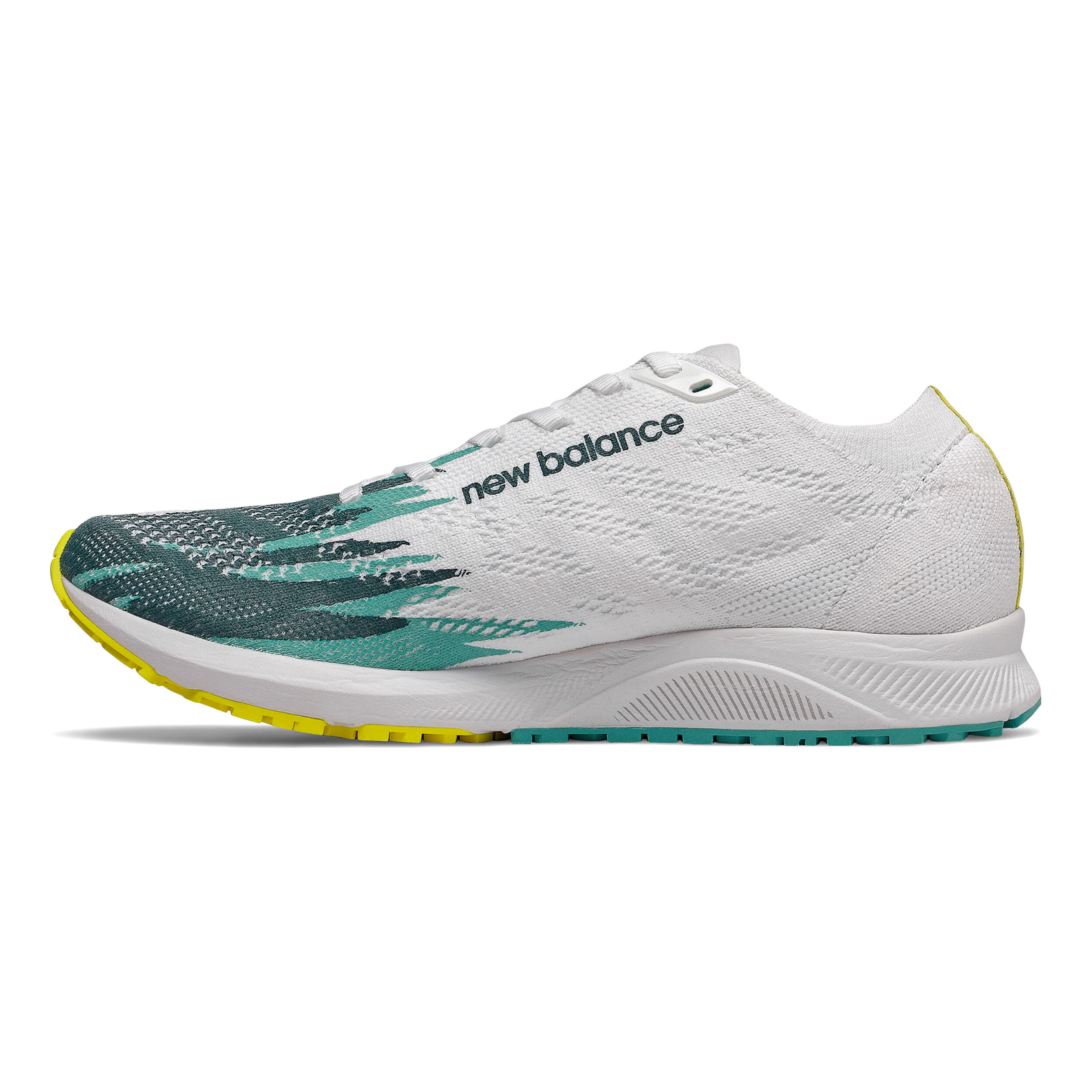 Buy New Balance Race Day 1500 V6 Competition Running Shoe Women White Petrol in size 41 5 online Running Point COM