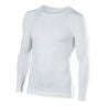 Warm Long Sleeve Men-White,Silver