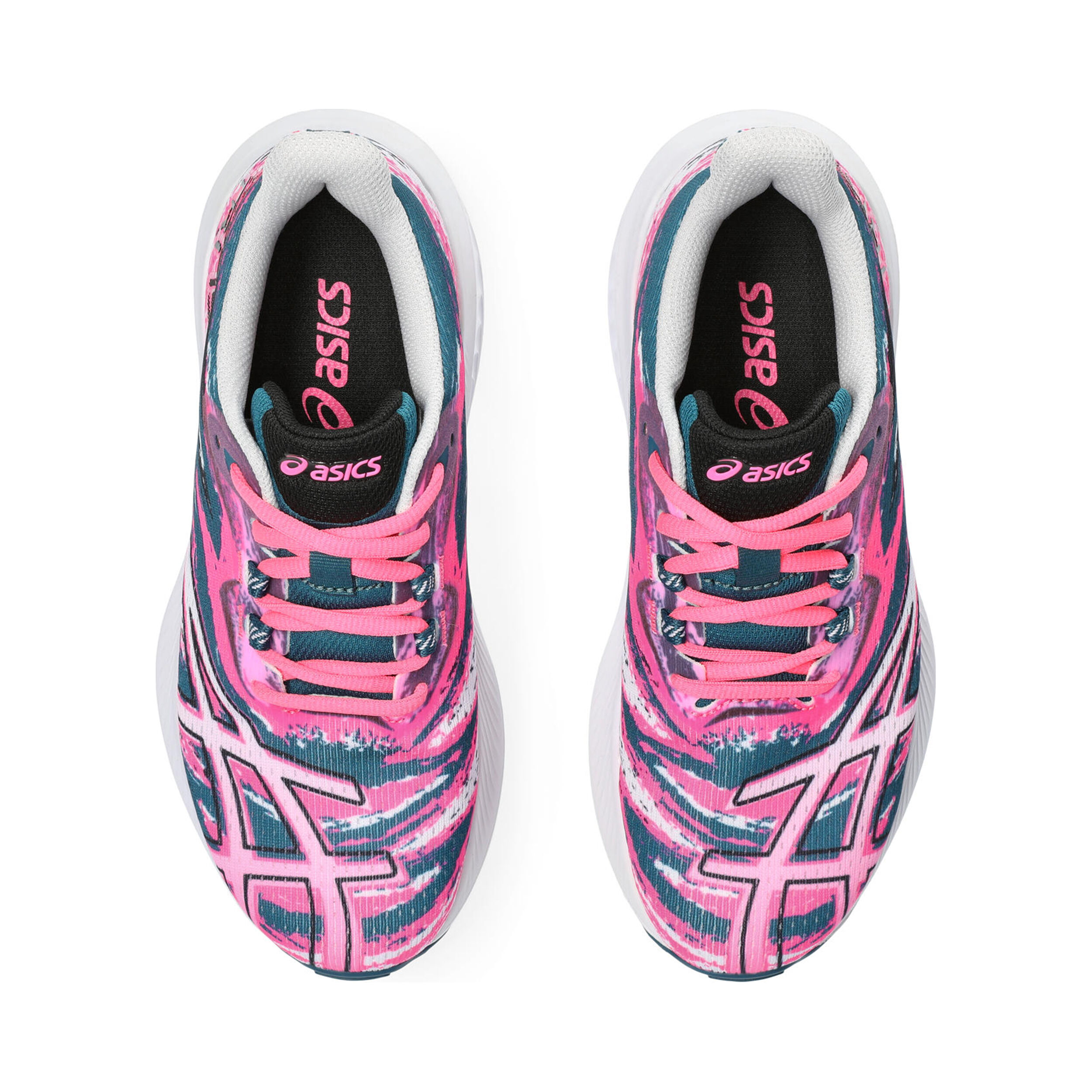 Buy ASICS Gel Noosa Tri 15 GS Competition Running Shoe Kids Pink Petrol online Running Point COM