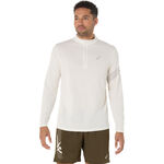ASICS Clothing ASICS Icon 1/2 Zip Running Shirt Men-Beige