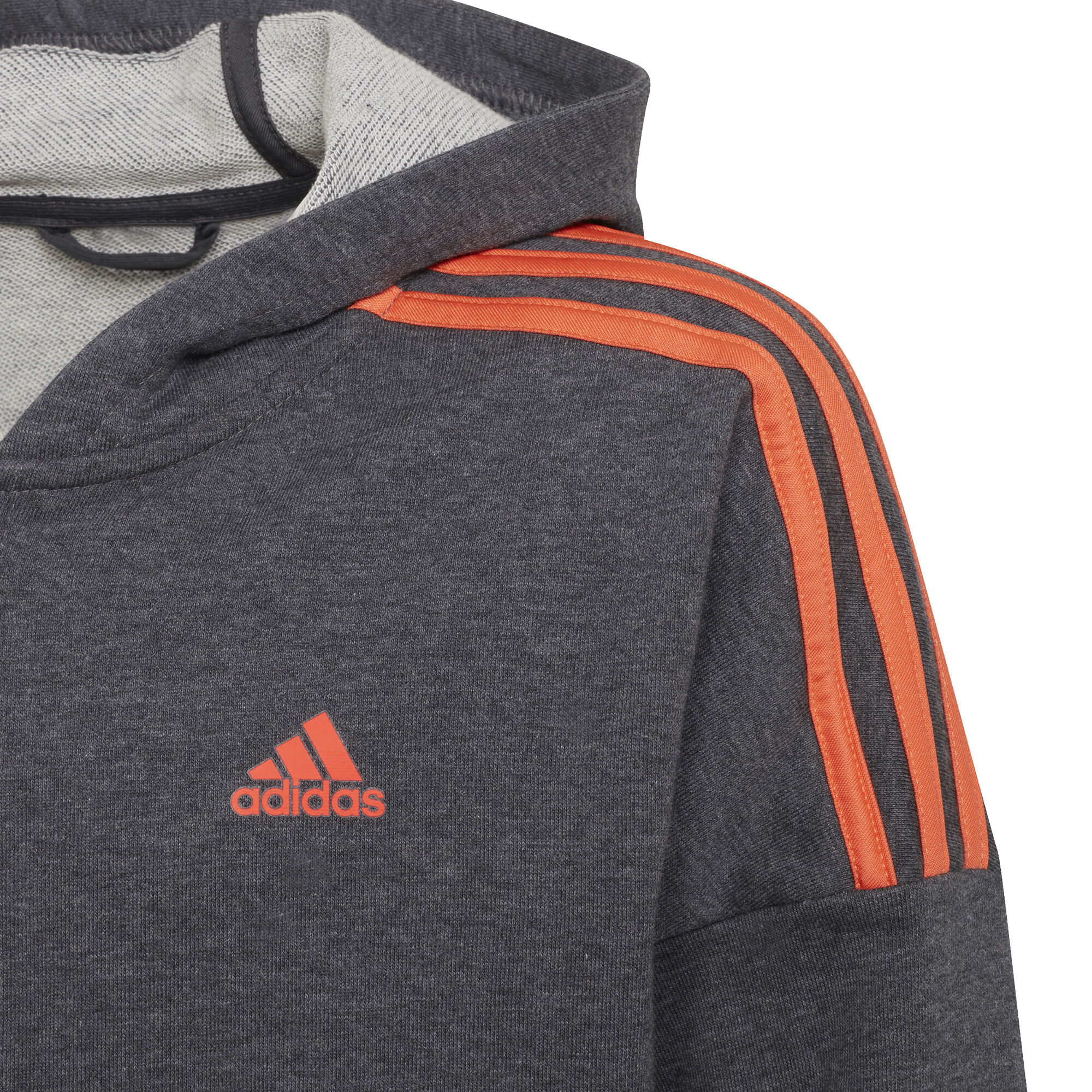 Buy adidas Cotton Tracksuit Boys Dark Grey Orange in size 176 online Running Point COM