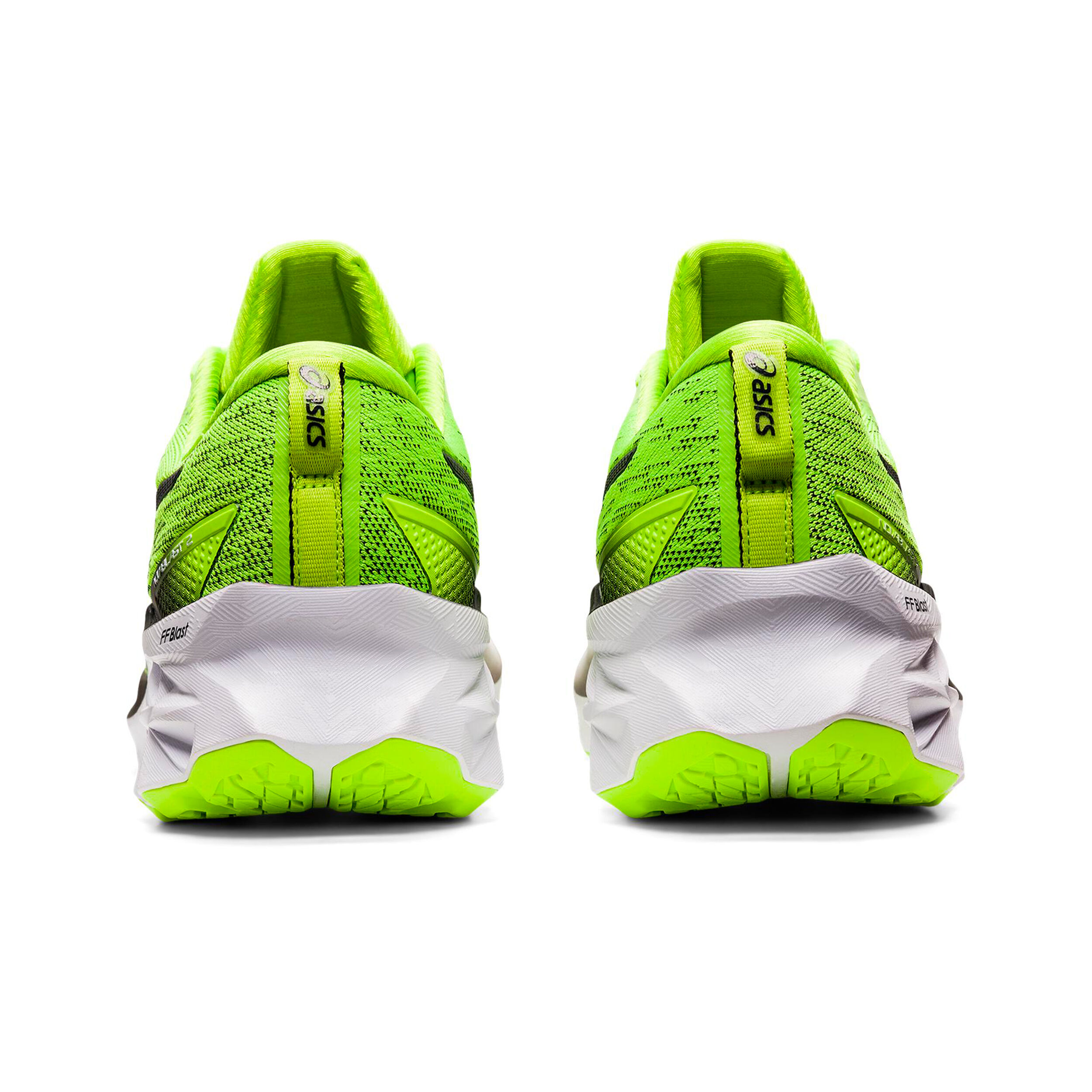 asics novablast lime