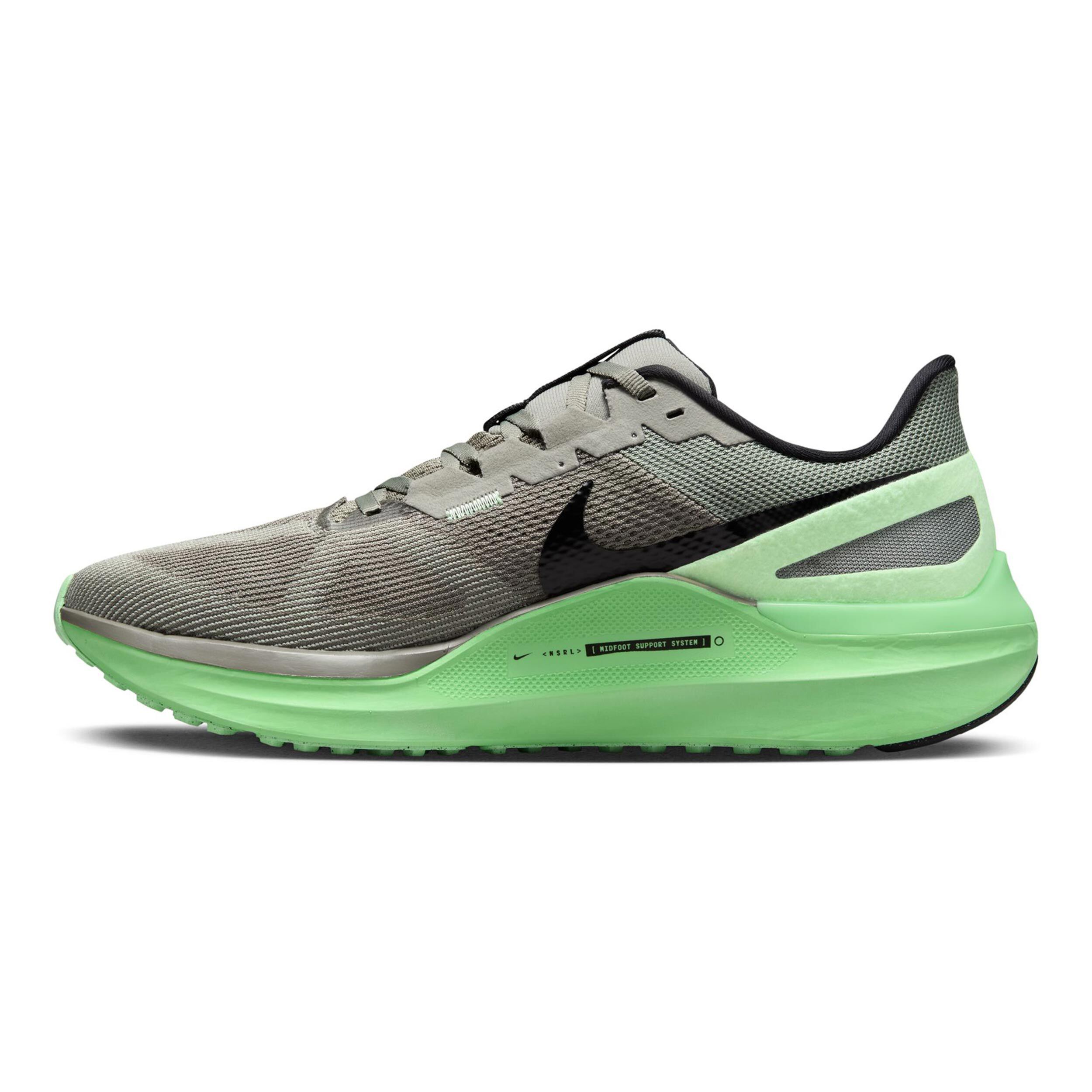 Mens green running shoes clearance