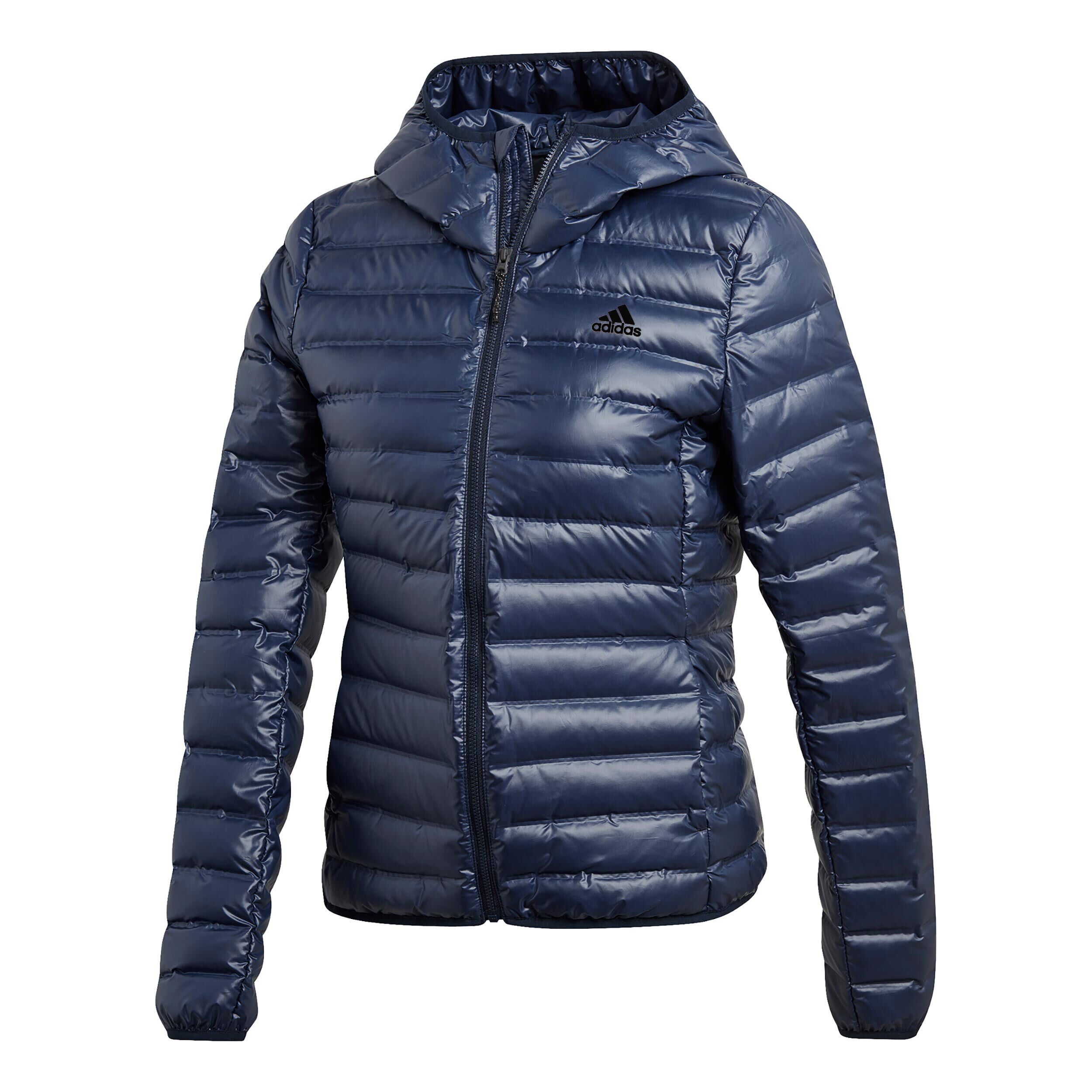 Buy adidas Varilite Hooded Down Jacket Women Dark Blue online Running Point COM