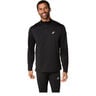 Core Winter 1/2 Zip Running Shirt Men-Black