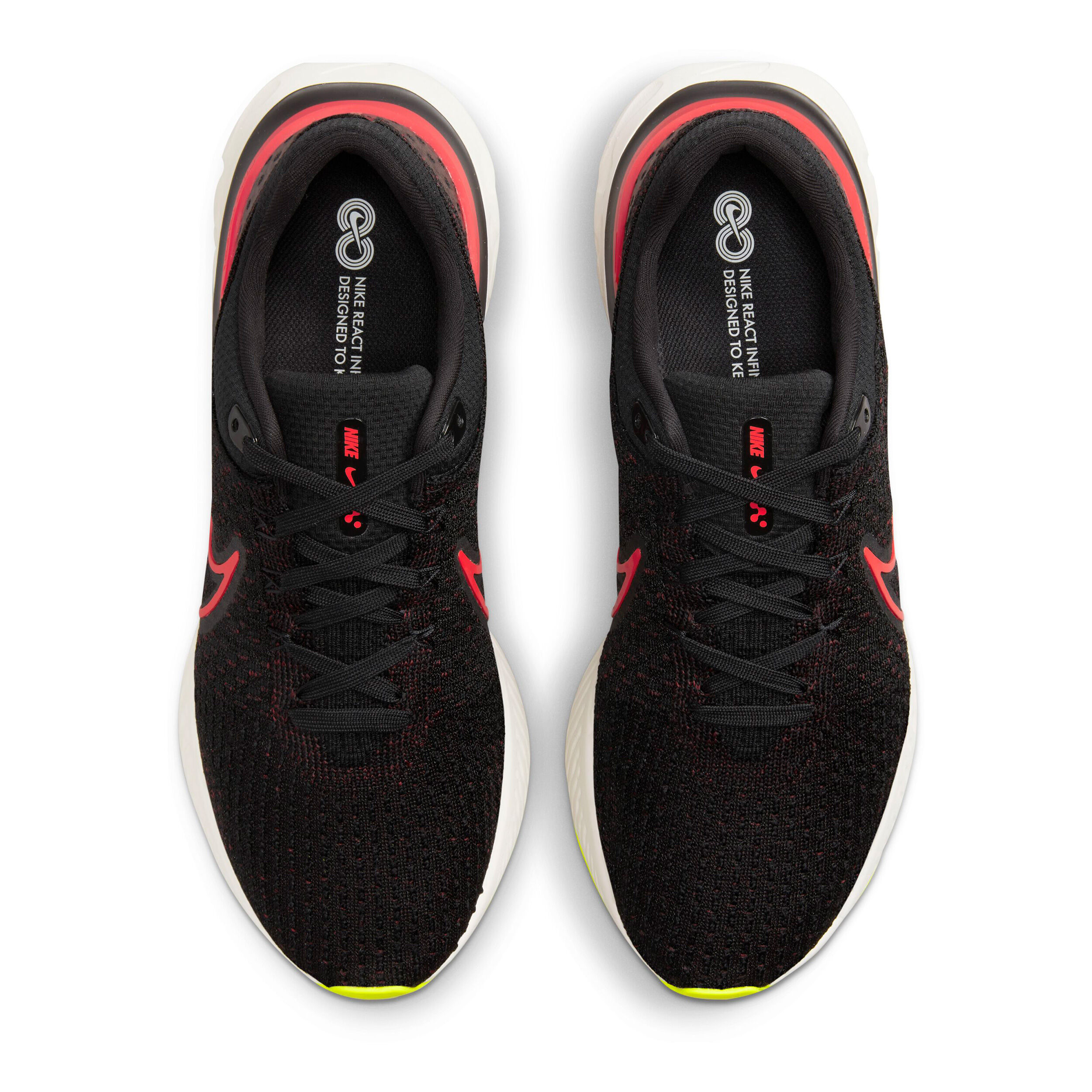 Buy Nike React Infinity Run Flyknit 3 Neutral Running Shoe Men Black Red online Running Point COM