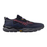 Wave Daichi 9 GTX Trail Running Shoe Women-Dark Blue,Neon Red